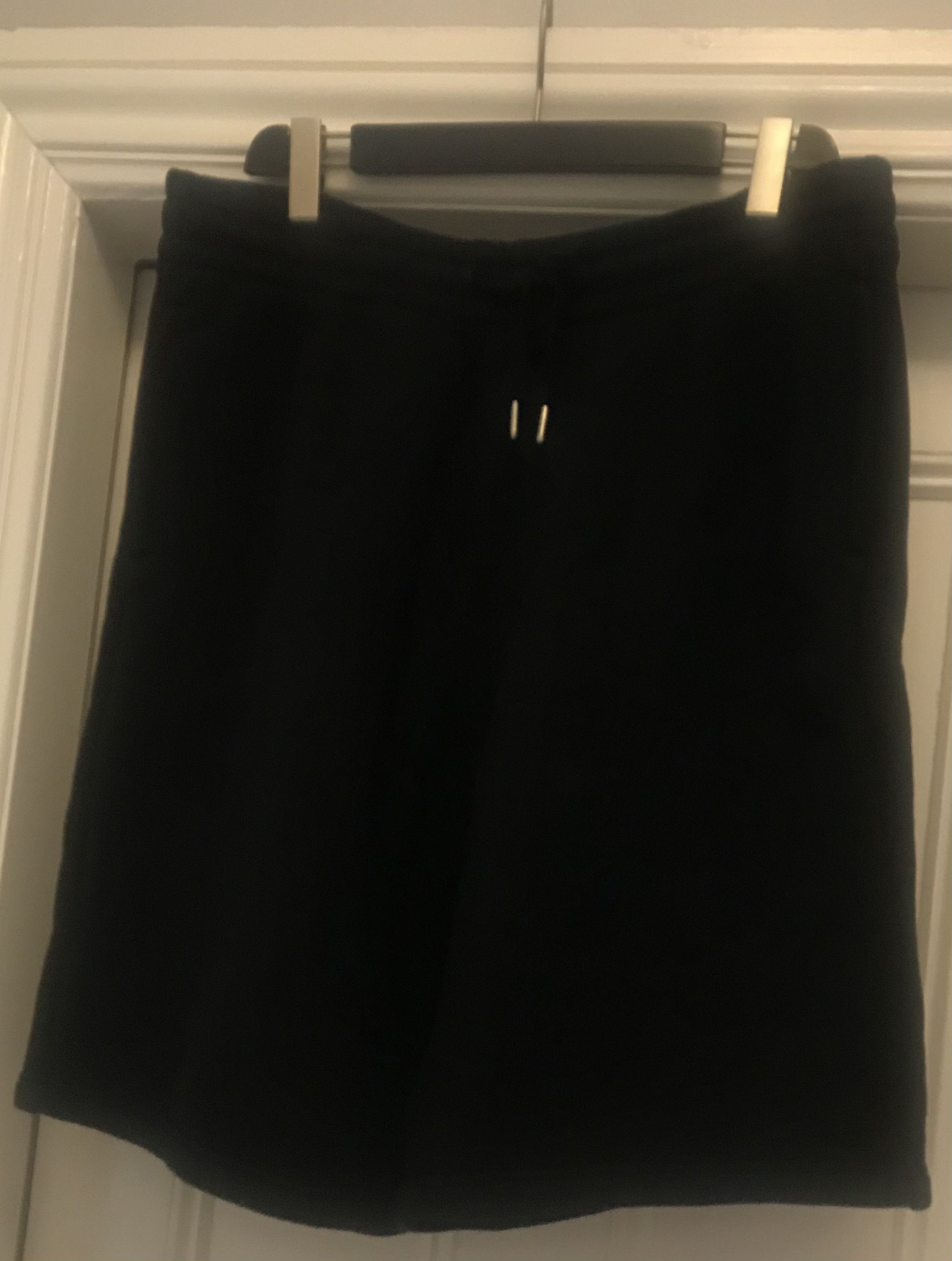 Designer × T by Alexander Wang T by Alexander Wang cotton blend oversized shorts black XL Size US 38 / EU 54 - 1 Thumbnail