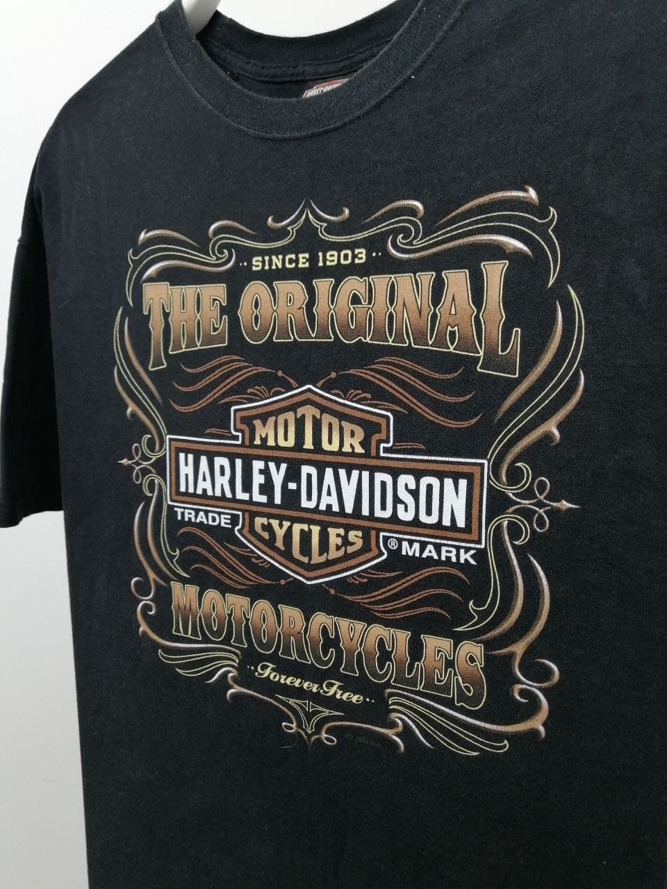 Harley Davidson × Vintage Harley Davidson Vintage Made In Usa 2010 tee Size US XL / EU 56 / 4 - 2 Thumbnail
