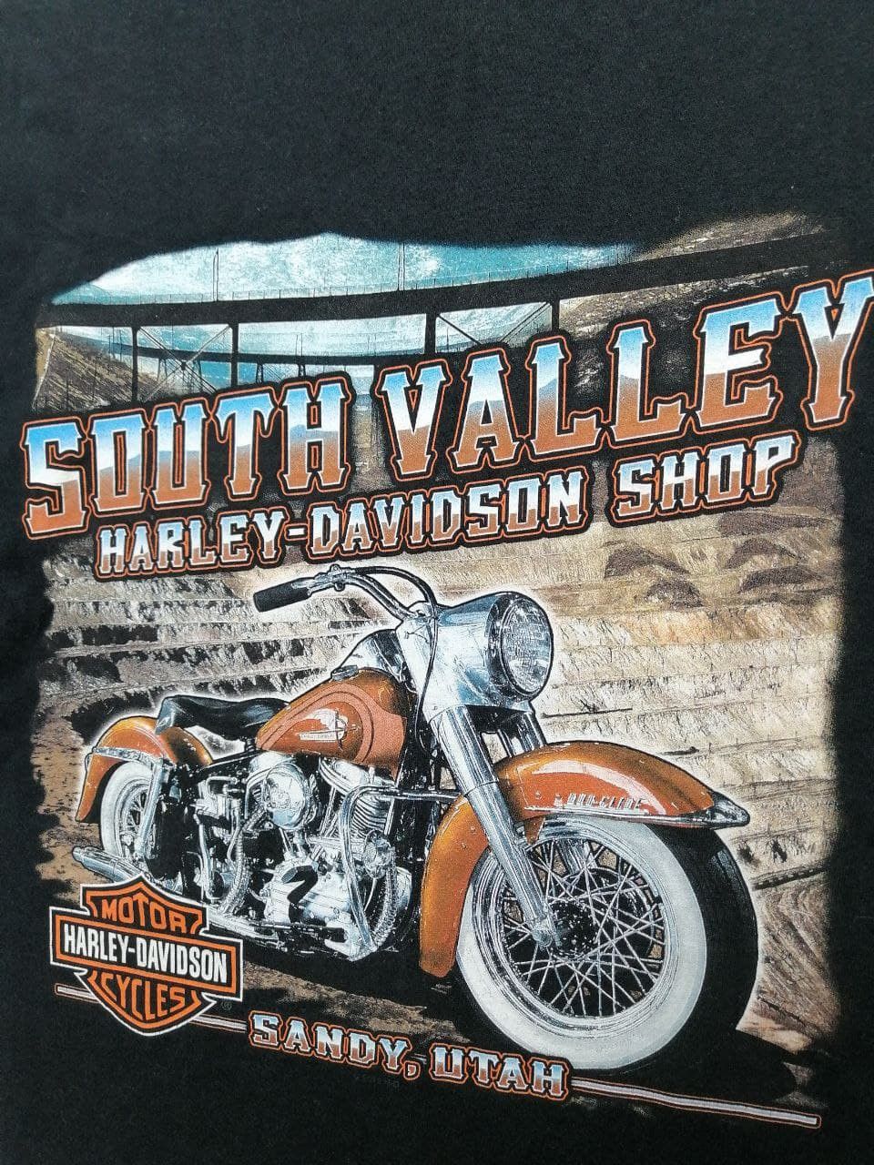 Harley Davidson × Vintage Harley Davidson Vintage Made In Usa 2010 tee Size US XL / EU 56 / 4 - 11 Thumbnail