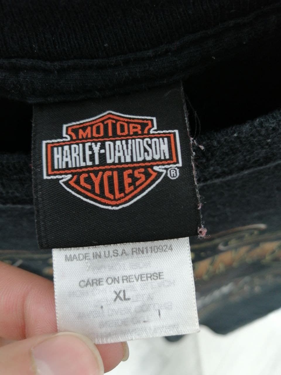 Harley Davidson × Vintage Harley Davidson Vintage Made In Usa 2010 tee Size US XL / EU 56 / 4 - 5 Thumbnail