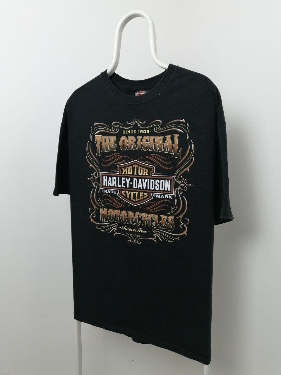 Harley Davidson × Vintage Harley Davidson Vintage Made In Usa 2010 tee Size US XL / EU 56 / 4 - 1 Thumbnail