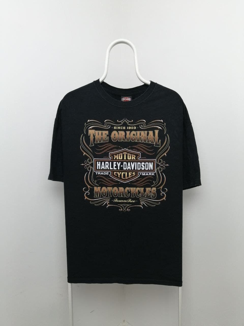 Harley Davidson × Vintage Harley Davidson Vintage Made In Usa 2010 tee Size US XL / EU 56 / 4 - 4 Thumbnail