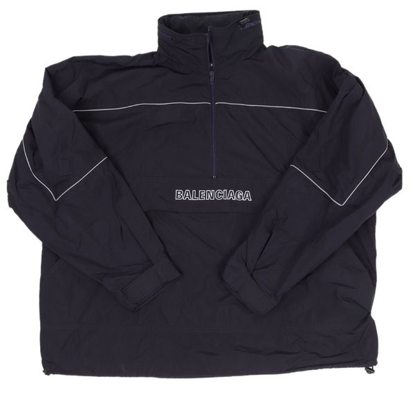 Balenciaga [FINAL DROP] Balenciaga 80s Windbreaker Jacket in Navy