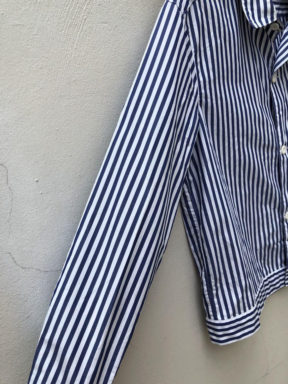 Manual Alphabet Manual Alphabet Japan Striped Lightweight Button Jacket Size US M / EU 48-50 / 2 - 7 Thumbnail