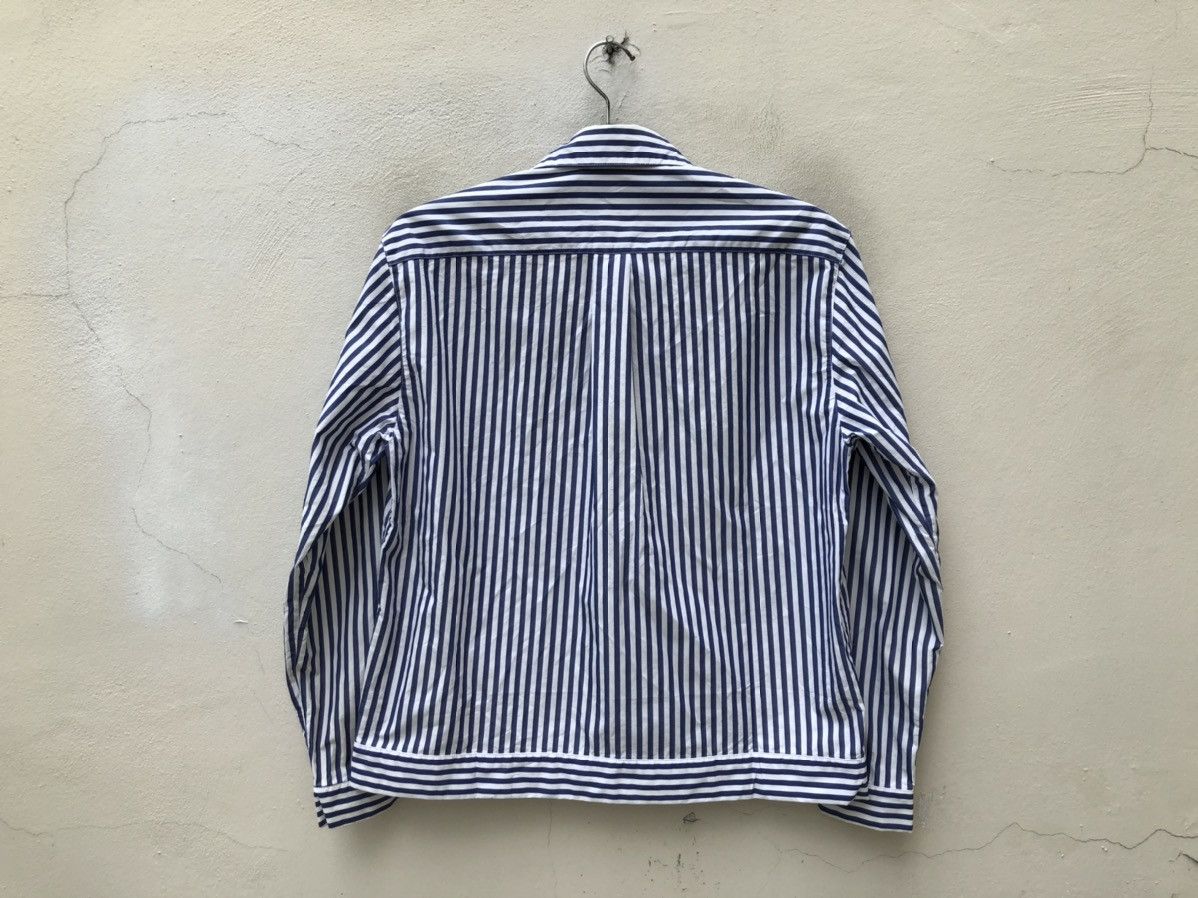 Manual Alphabet Manual Alphabet Japan Striped Lightweight Button Jacket Size US M / EU 48-50 / 2 - 10 Thumbnail