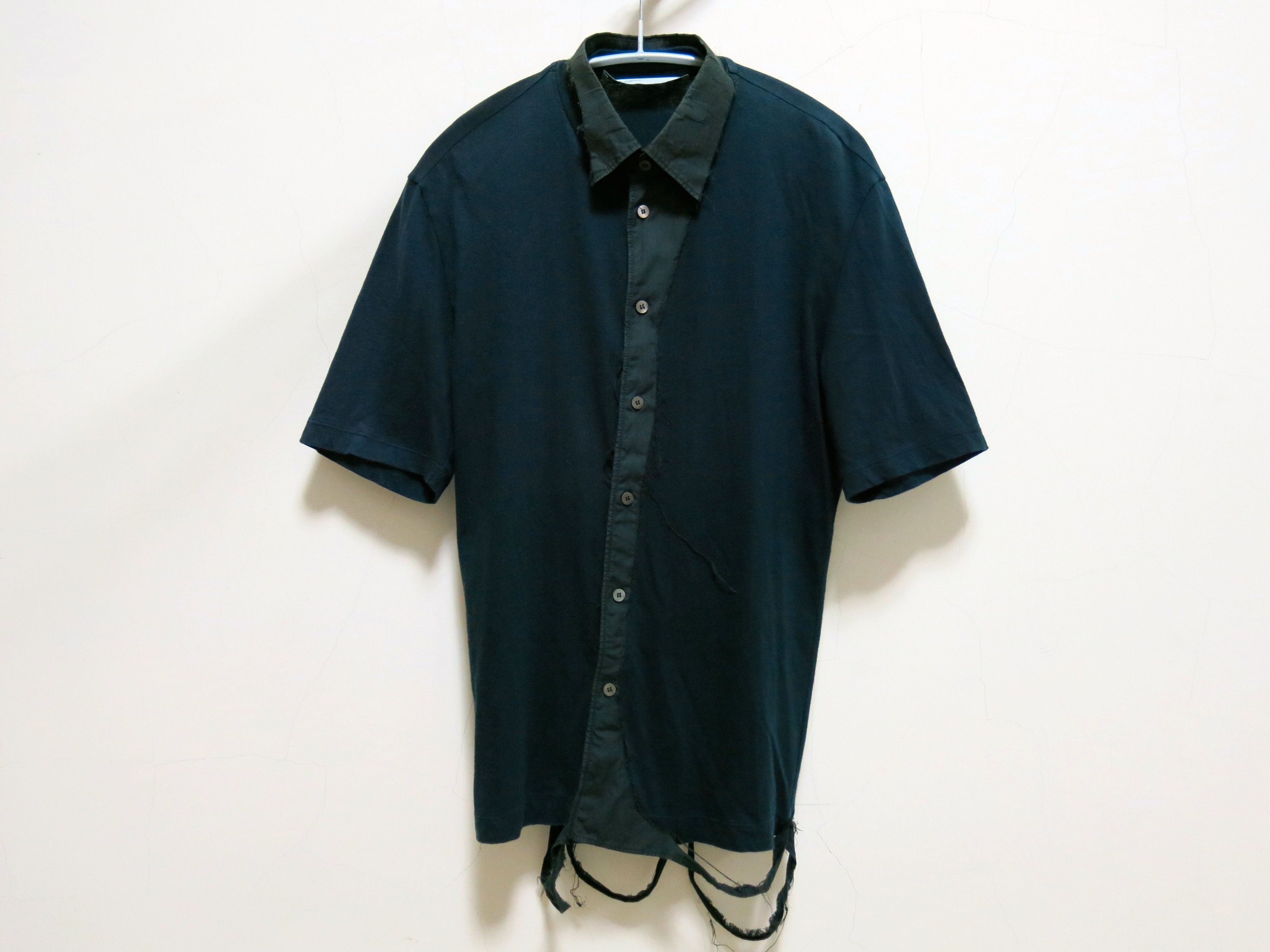Hussein Chalayan Distressed Trim Shirt | Grailed
