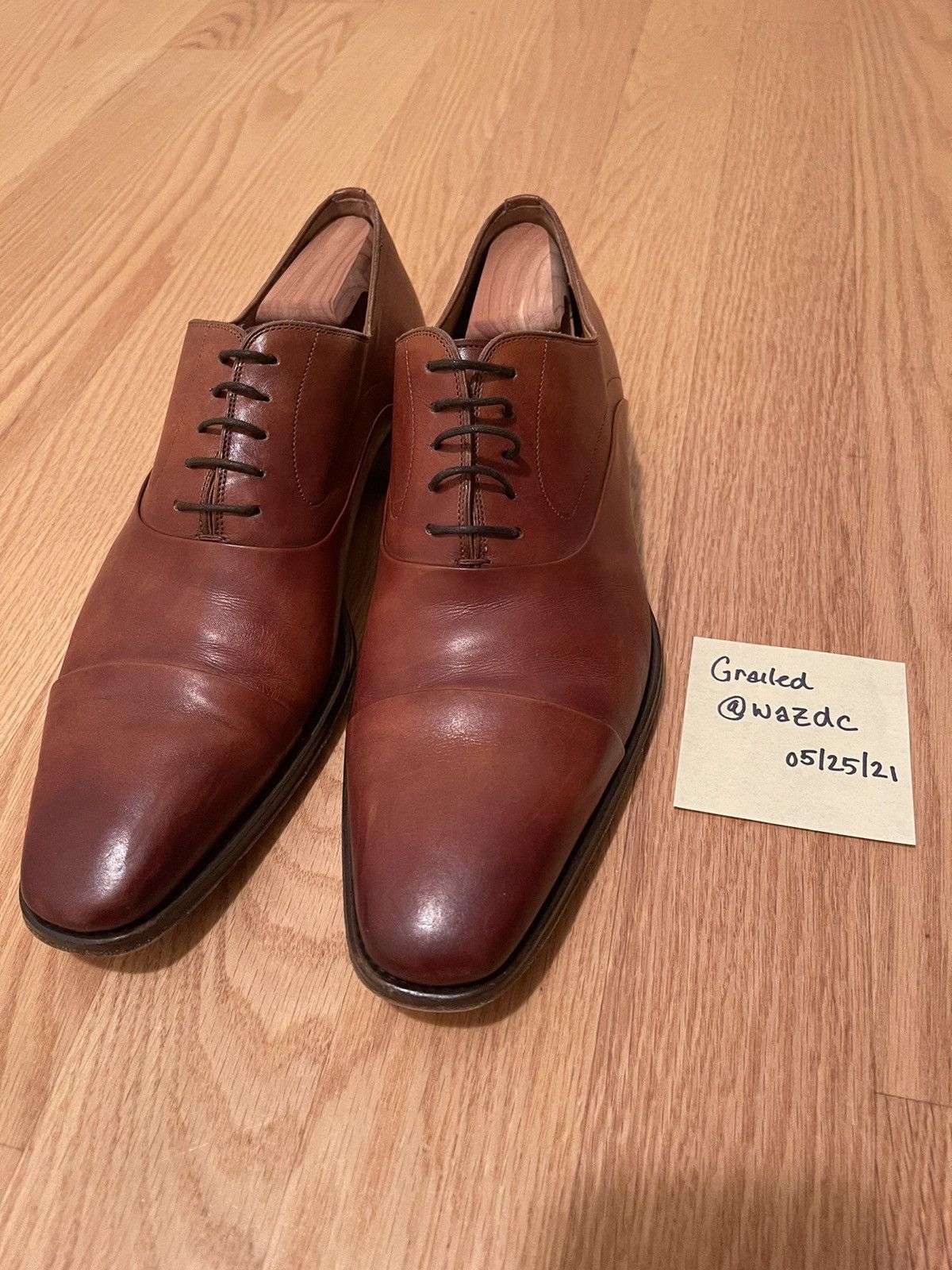 Magnanni saffron cap toe oxford on sale