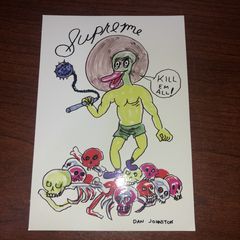 Daniel Johnston Supreme Stickers | Grailed