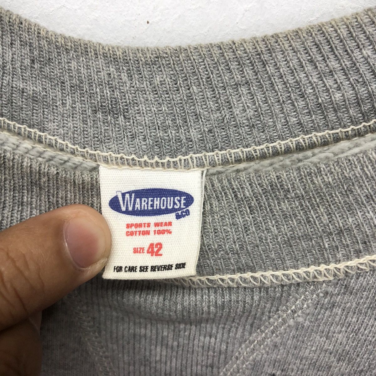 Japanese Brand × Warehouse Vintage Warehouse Japanese Brand Crewneck Size US XS / EU 42 / 0 - 8 Thumbnail