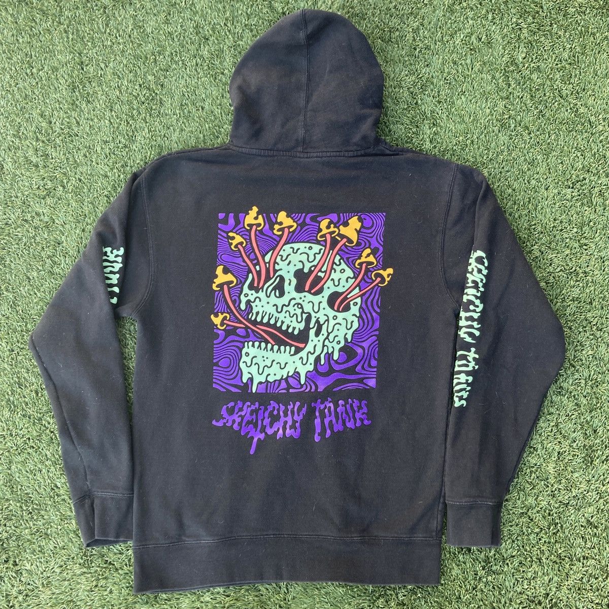 Hype Streetwear Lurking Class Sketchy Tank Hoodie Glow In The Dark Hoodie Grailed