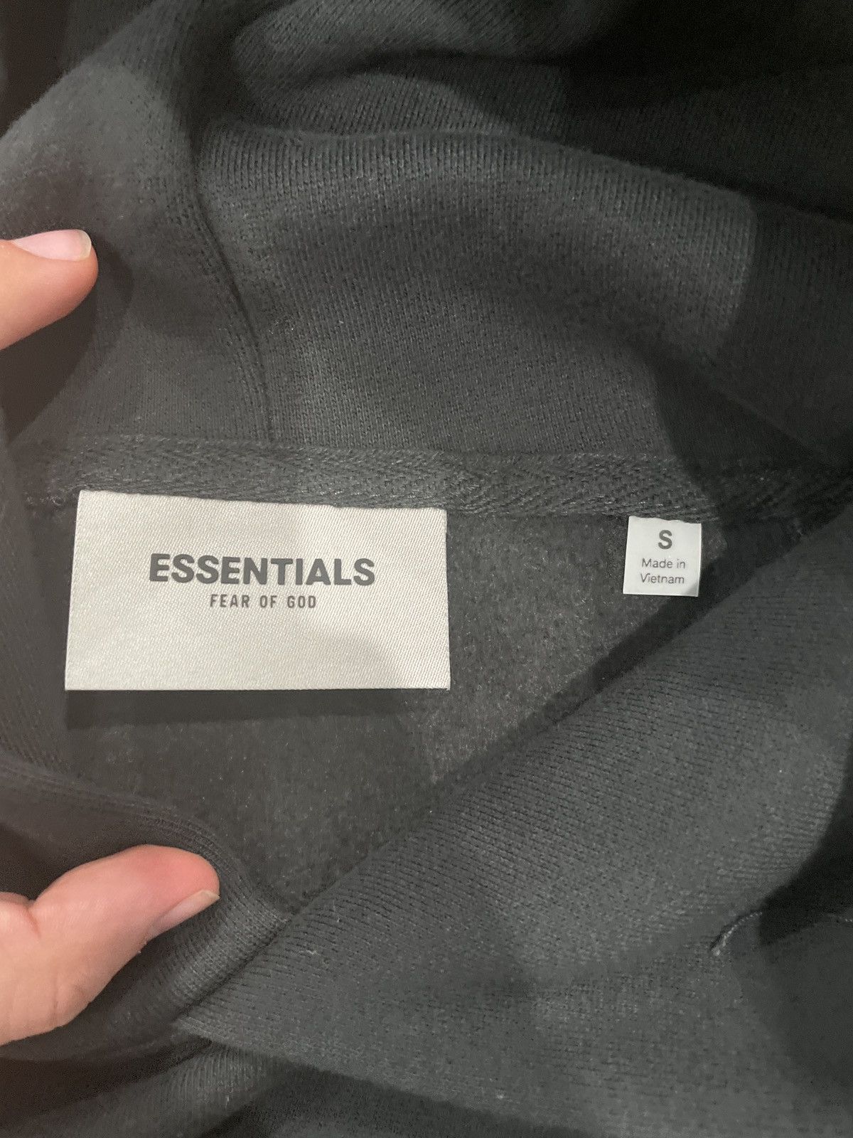 Fear of God Fear of God Essentials Hoodie Black Size US S / EU 44-46 / 1 - 5 Thumbnail
