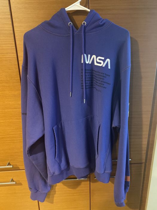 Heron preston best sale nasa hoodie grailed