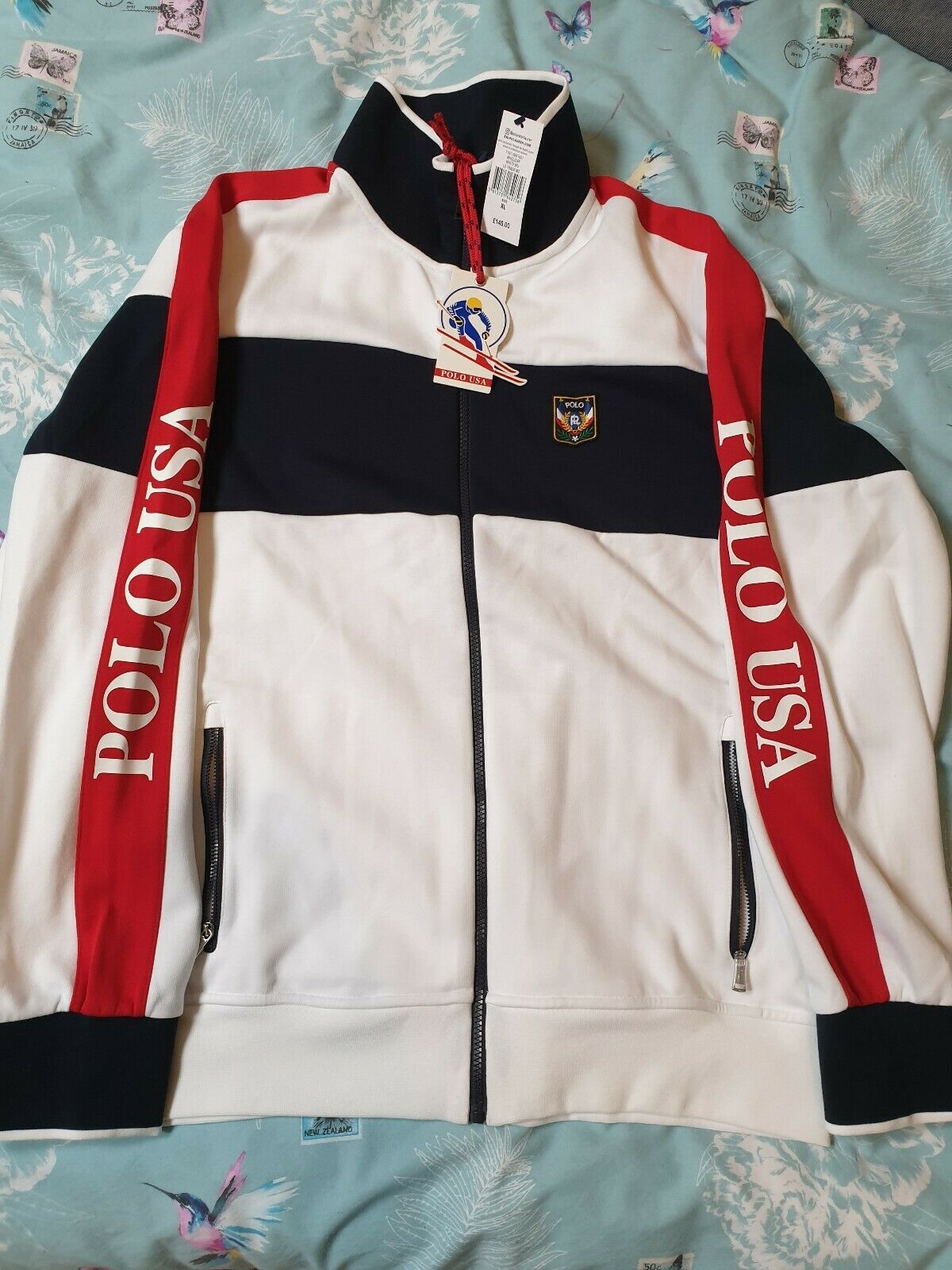 Polo Ralph Lauren Polo Ralph Lauren Polo USA Skier Track Jacket Size XL Size US XL / EU 56 / 4 - 1 Thumbnail