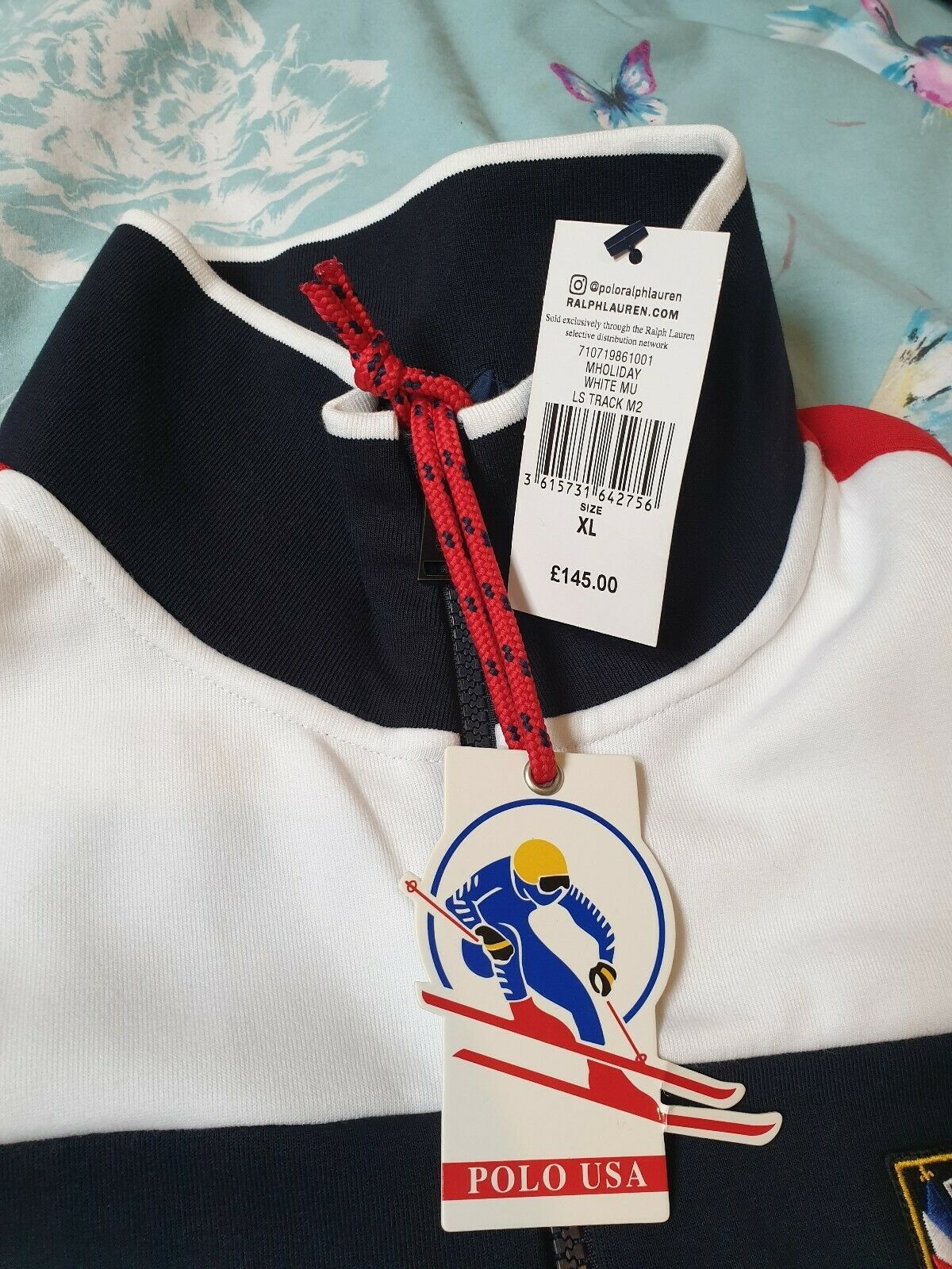 Polo Ralph Lauren Polo Ralph Lauren Polo USA Skier Track Jacket Size XL Size US XL / EU 56 / 4 - 2 Thumbnail