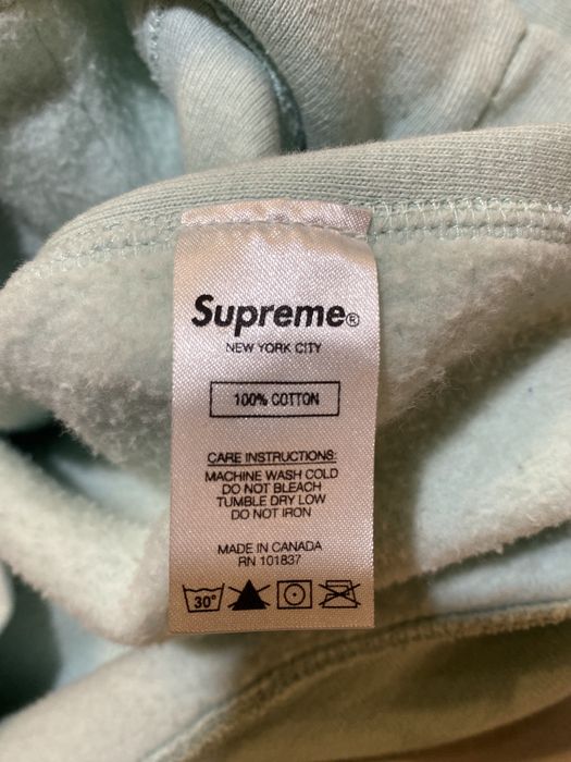 Supreme Box Logo Hoodie Ice Blue Fall/Winter 2017