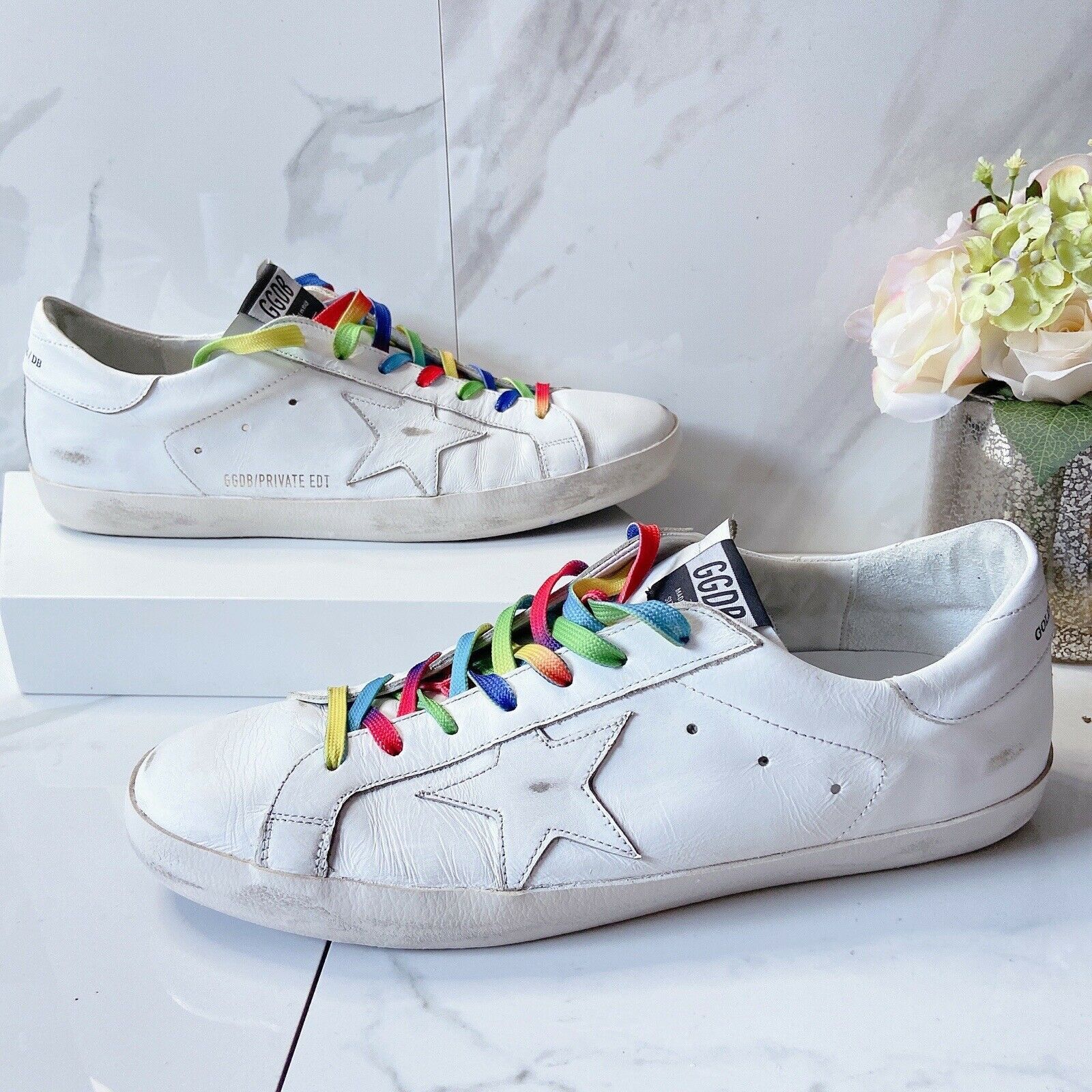 Golden goose rainbow deals