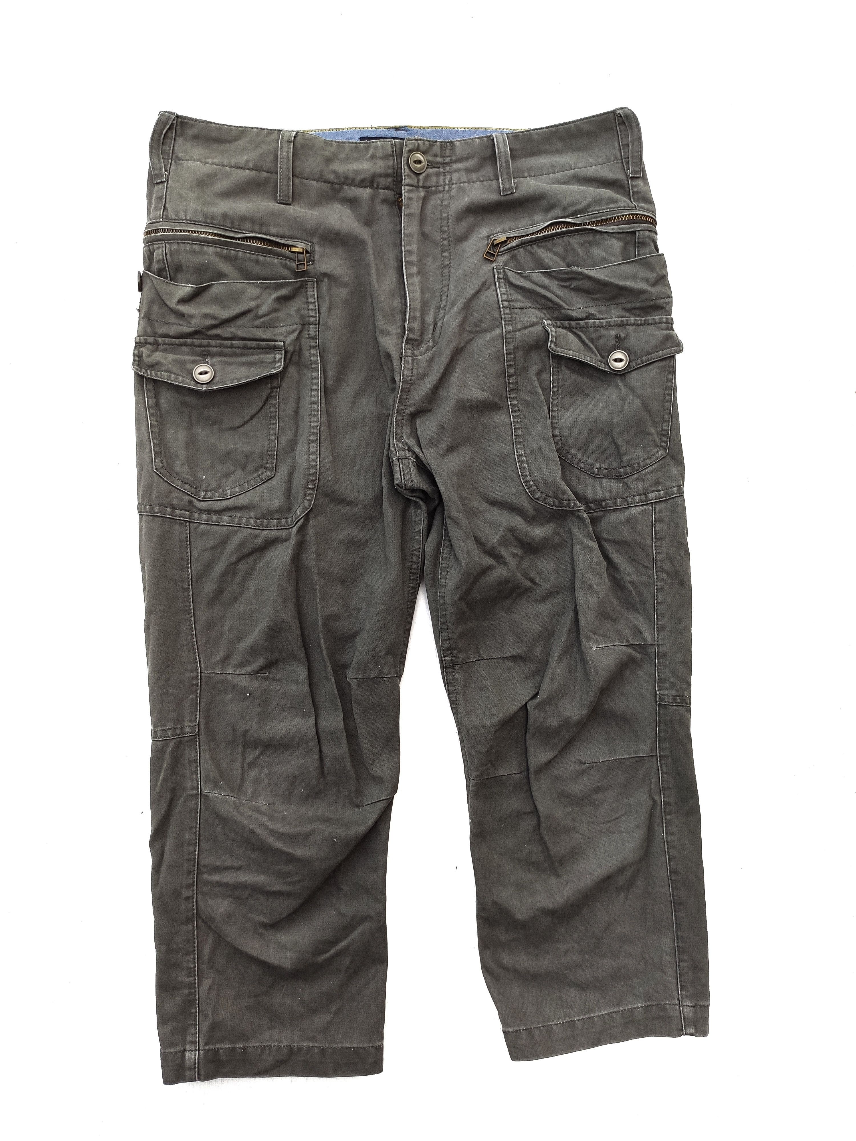 Japanese Brand Another Side Square 3 quarter pants Size US 32 / EU 48 - 3 Thumbnail