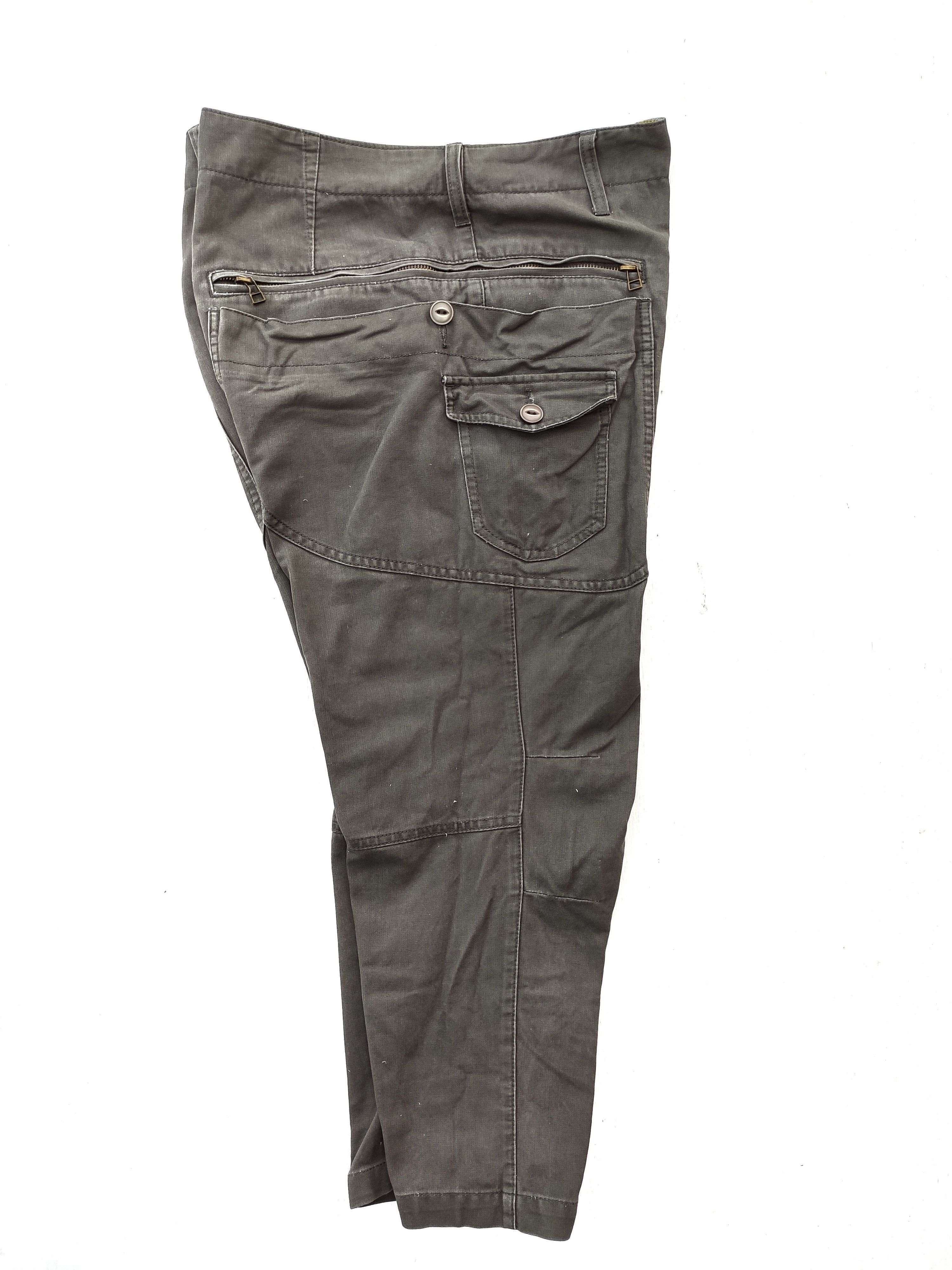 Another Side Square 3 quarter pants