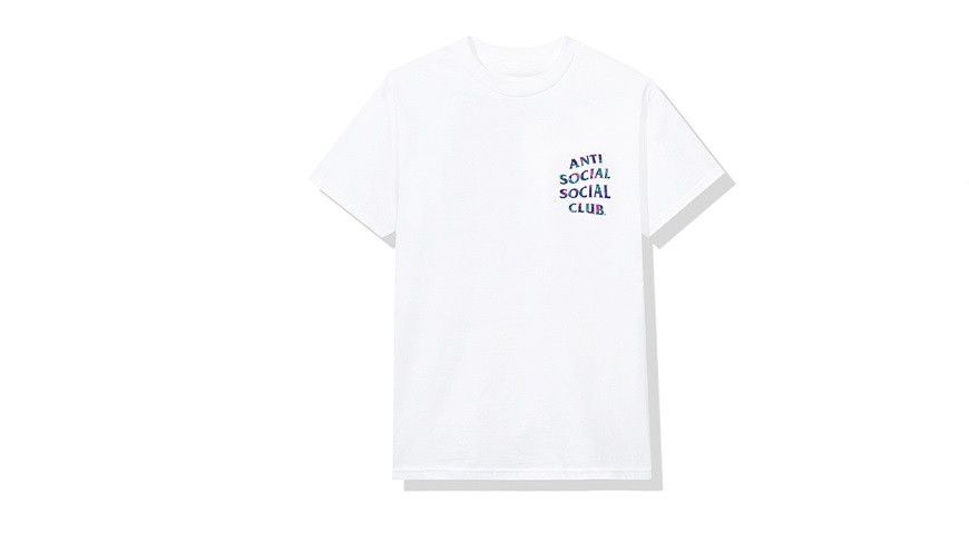 Anti Social Social Club × Members Only DS ASSC Kiss the wall White Tee BAPE KITH FTP FOG CDG OOTD Size US XL / EU 56 / 4 - 4 Thumbnail