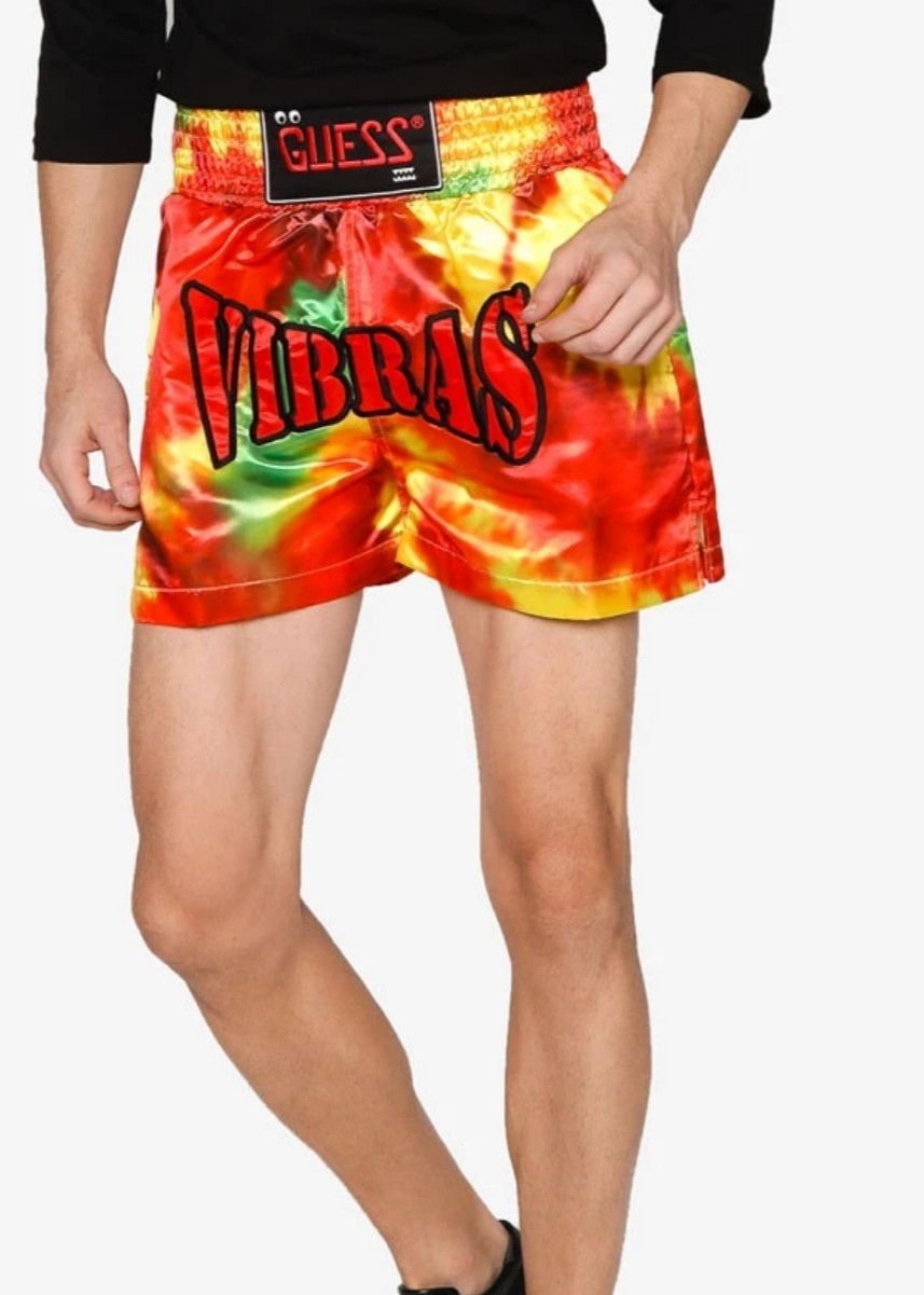 J. Balvin x store Guess Muay Thai style shorts Men M