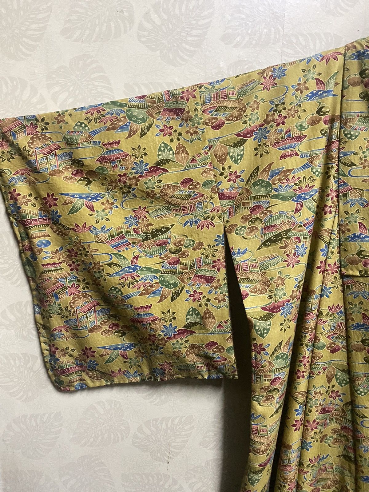 Japanese Brand Vintage 90s kimono robe floral pattern K9 Size US L / EU 52-54 / 3 - 4 Thumbnail
