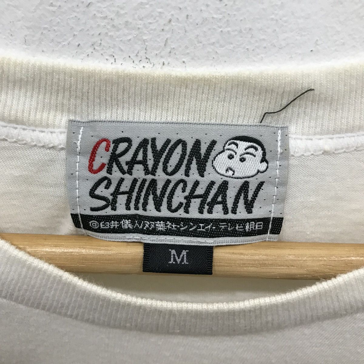 Japanese Brand × Vintage Vintage Crayon Shinchan T Shirt Size US M / EU 48-50 / 2 - 4 Thumbnail
