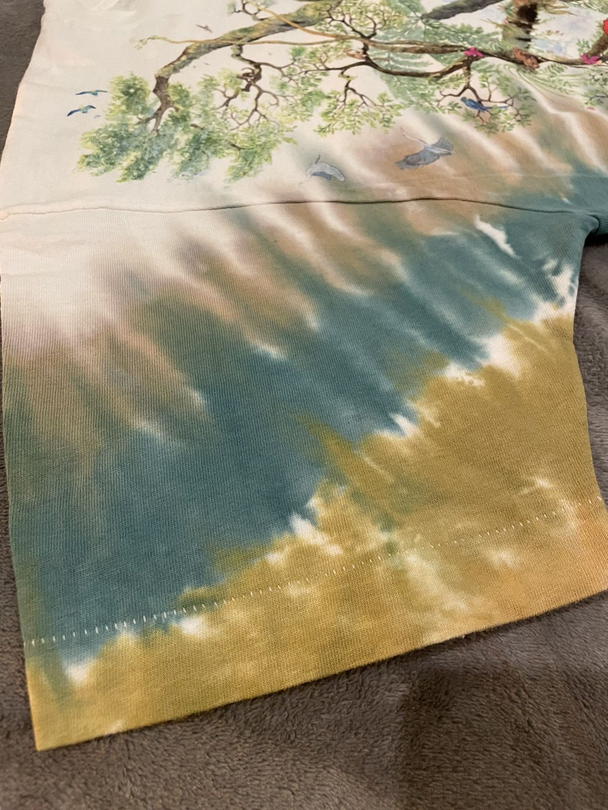 Liquid Blue × Vintage 1992 Liquid Blue Rainforest Single Stitch T shirt Size US XL / EU 56 / 4 - 3 Thumbnail