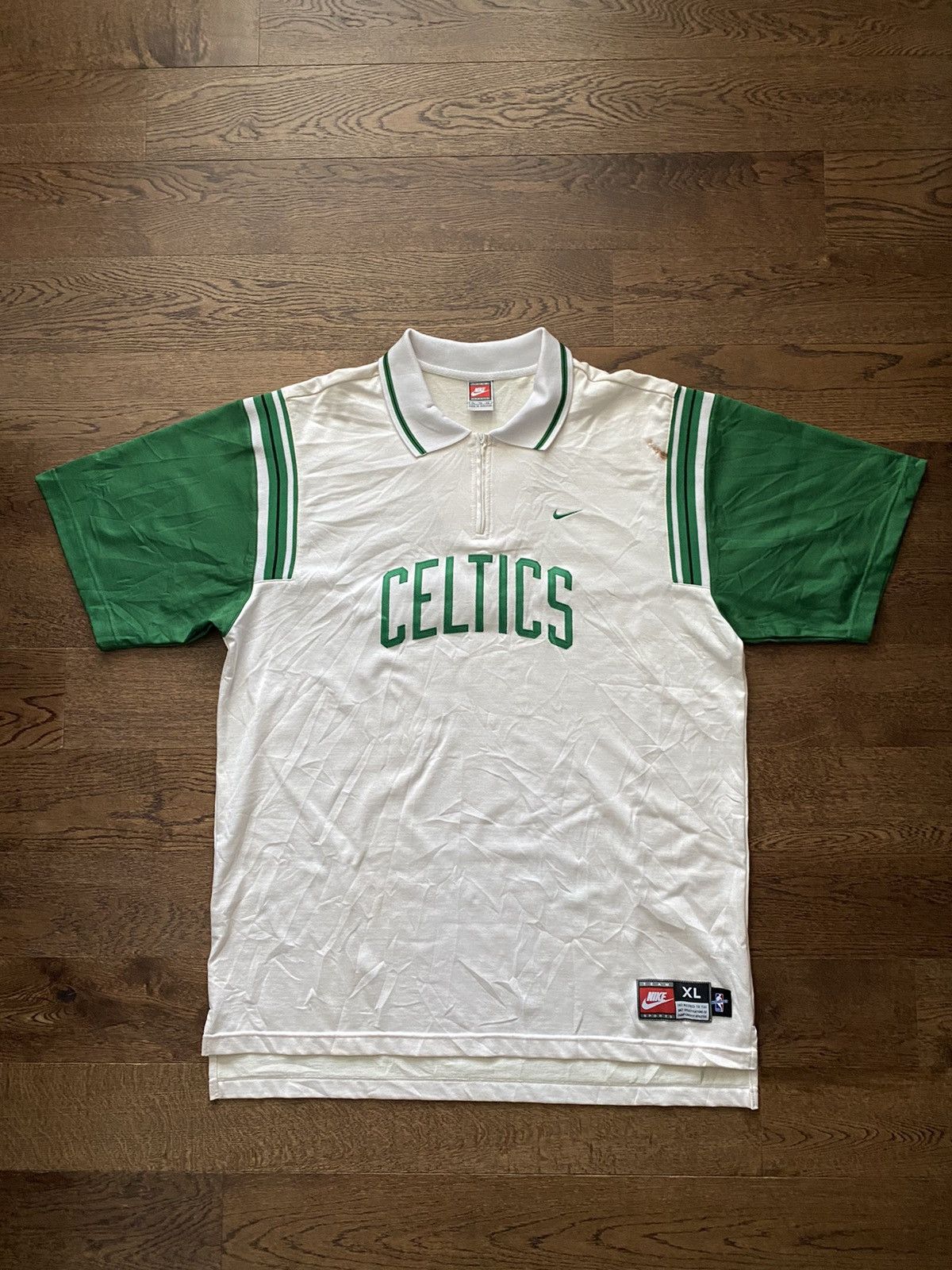 NBA Nike Vintage Vintage Boston Celtics Nike Shooting Shirt Warm up Jersey Grailed