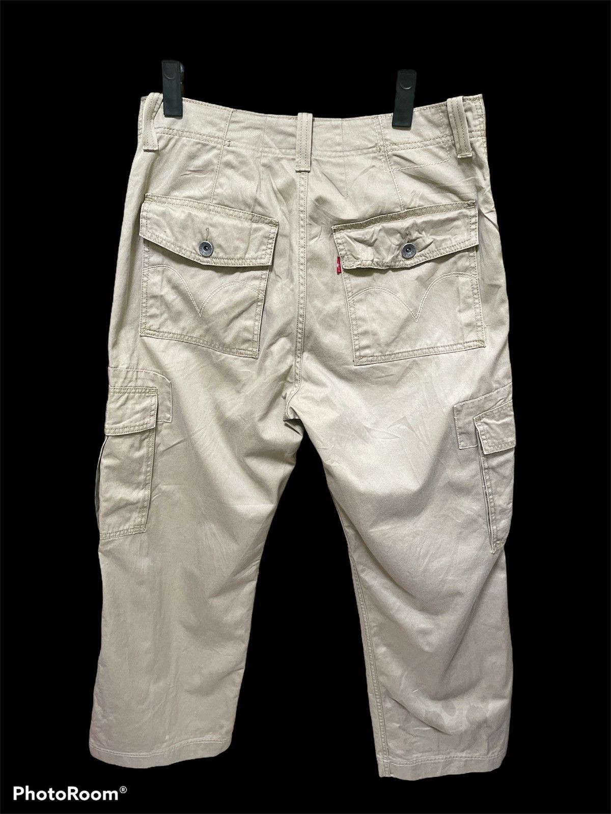 Levi's × Levi's Vintage Clothing × Vintage Levis Cargo Pants Loose Straight Size US 34 / EU 50 - 3 Thumbnail