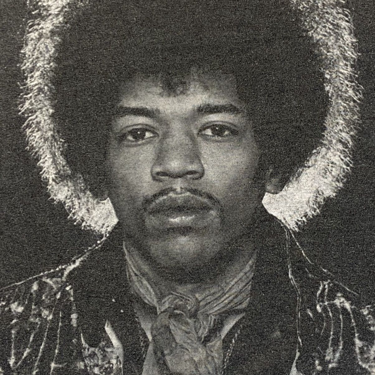 Band Tees 2000s HENDRIX PORTRAIT RARE VINTAGE BEAUTIFUL TEE - 794 Size US XL / EU 56 / 4 - 4 Thumbnail