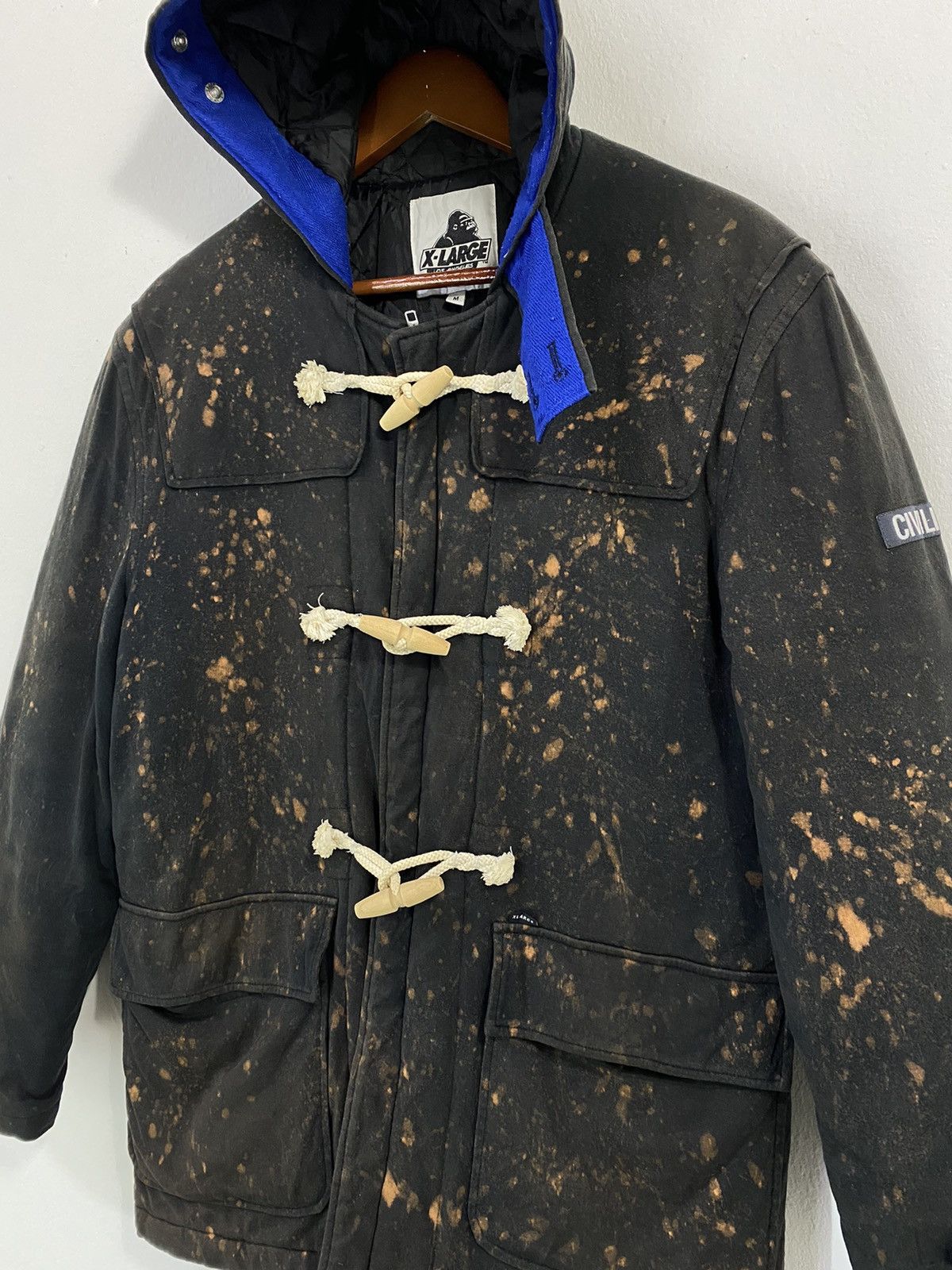 Japanese Brand XLarge Los Angeles Duffer Jacket Acid wash Design Size US M / EU 48-50 / 2 - 4 Thumbnail