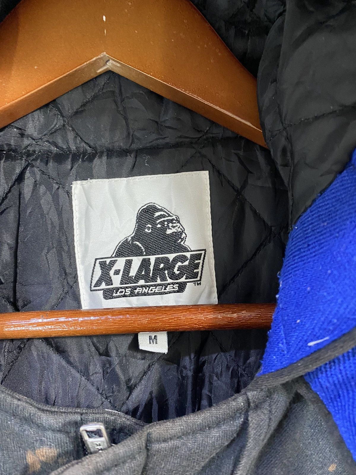 Japanese Brand XLarge Los Angeles Duffer Jacket Acid wash Design Size US M / EU 48-50 / 2 - 3 Thumbnail