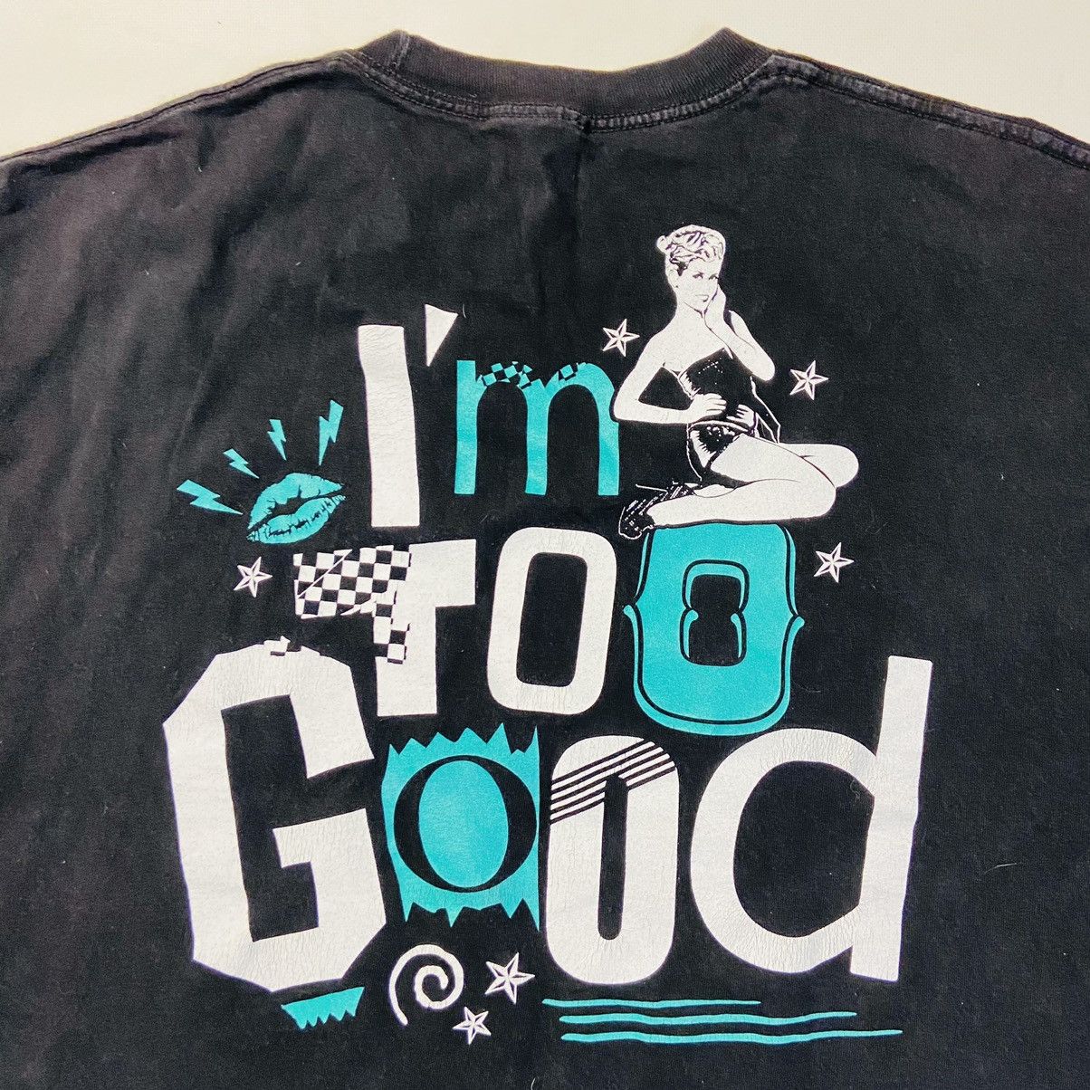 Vintage WWE DOLPH ZIGGLER Y2K RARE FADED TEE - № 577 Size US XL / EU 56 / 4 - 4 Thumbnail