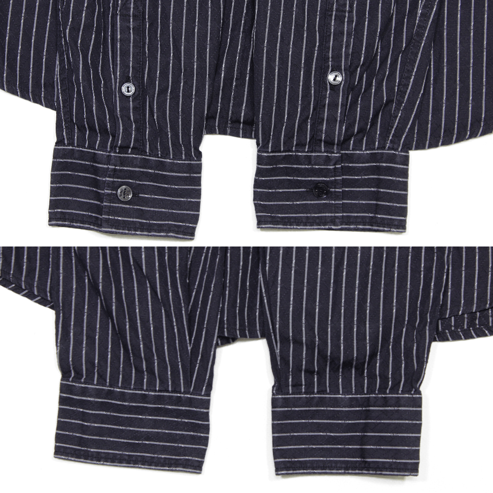 Versace VJC Logo Striped Shirt Vintage Size US XL / EU 56 / 4 - 7 Thumbnail