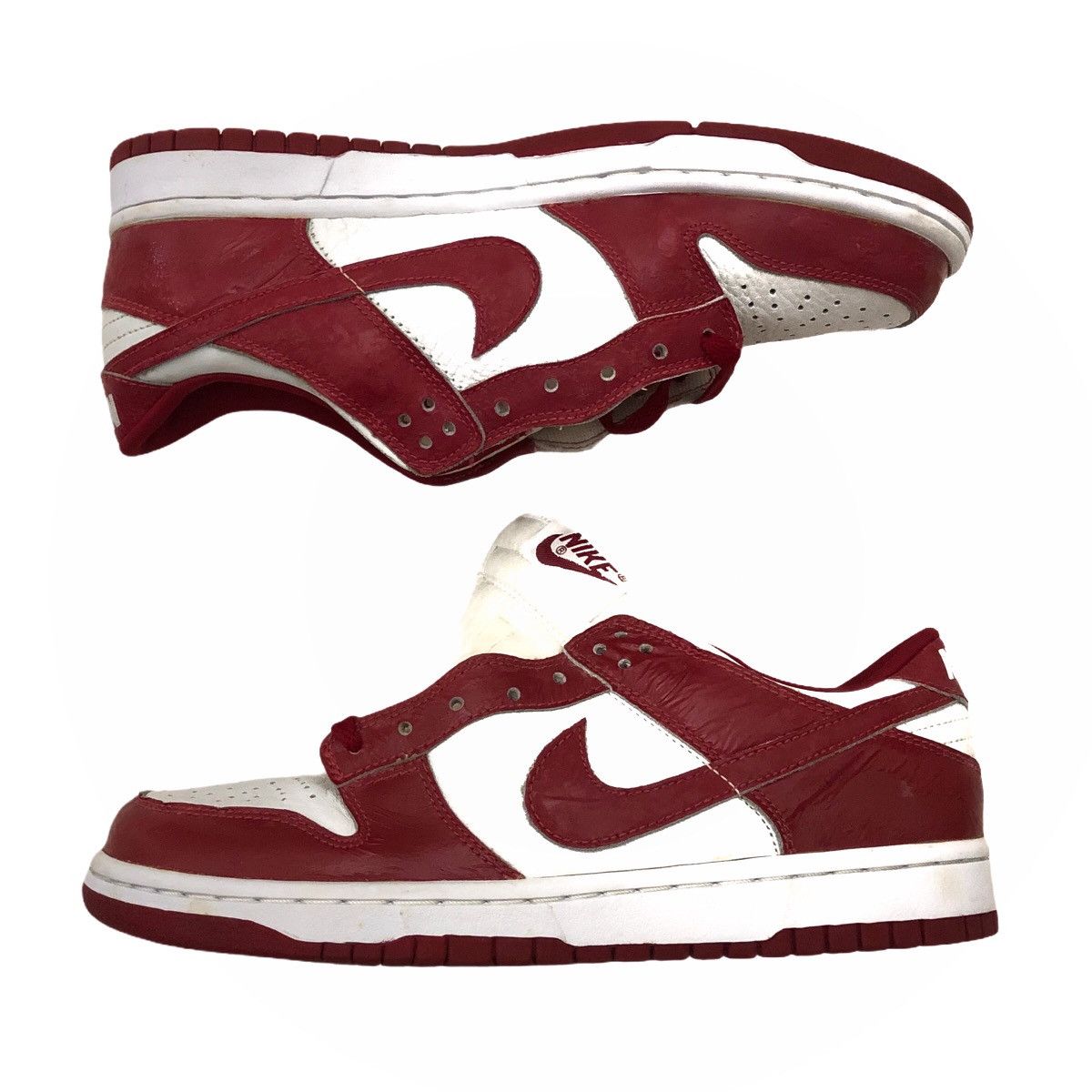 2006 Dunk Low White V Red