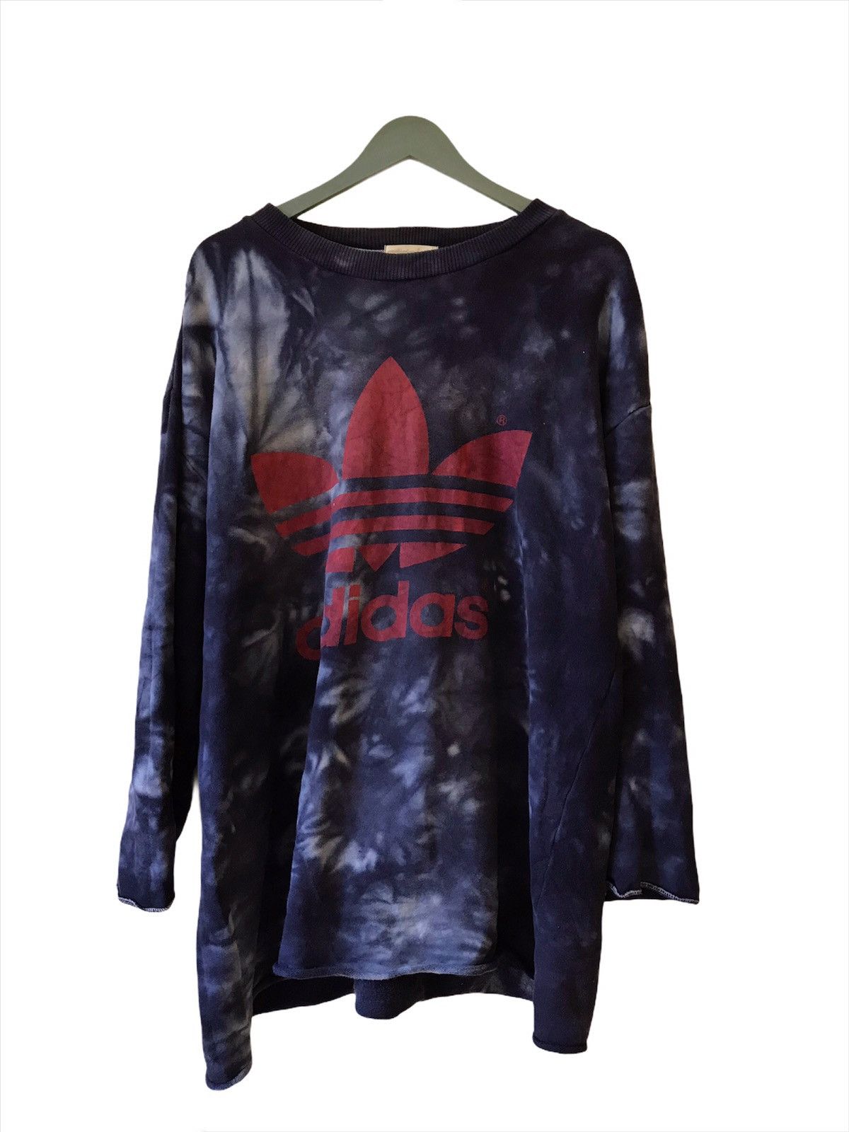 Adidas Logo Tie Dye Sweatshirt