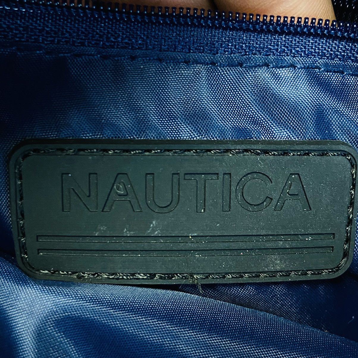 Nautica 1990s RARE NAUTICA NYLON CROSSBODY BAG - № 6102 Size ONE SIZE - 5 Thumbnail