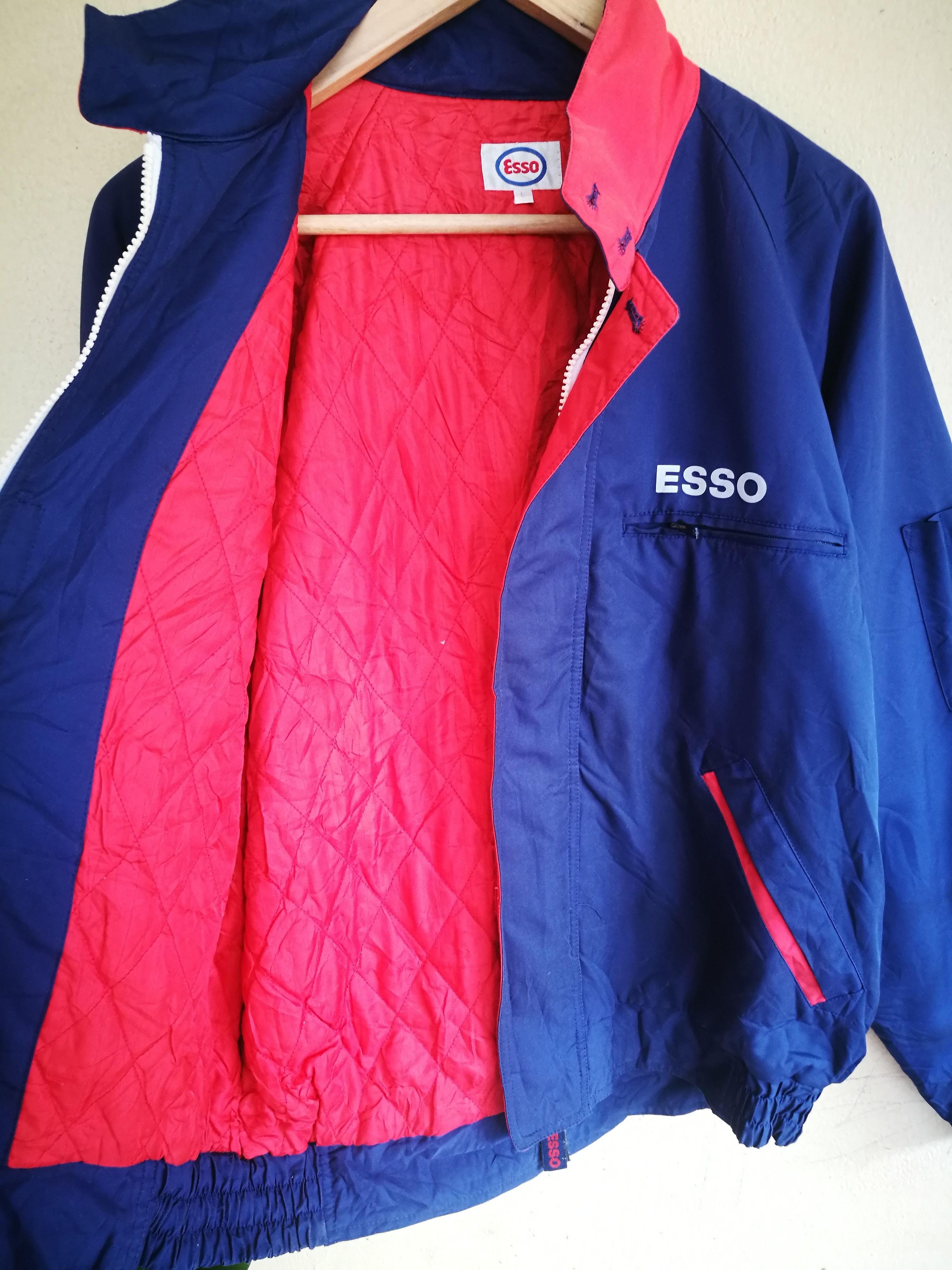 Vintage Distressed ESSO Jacket