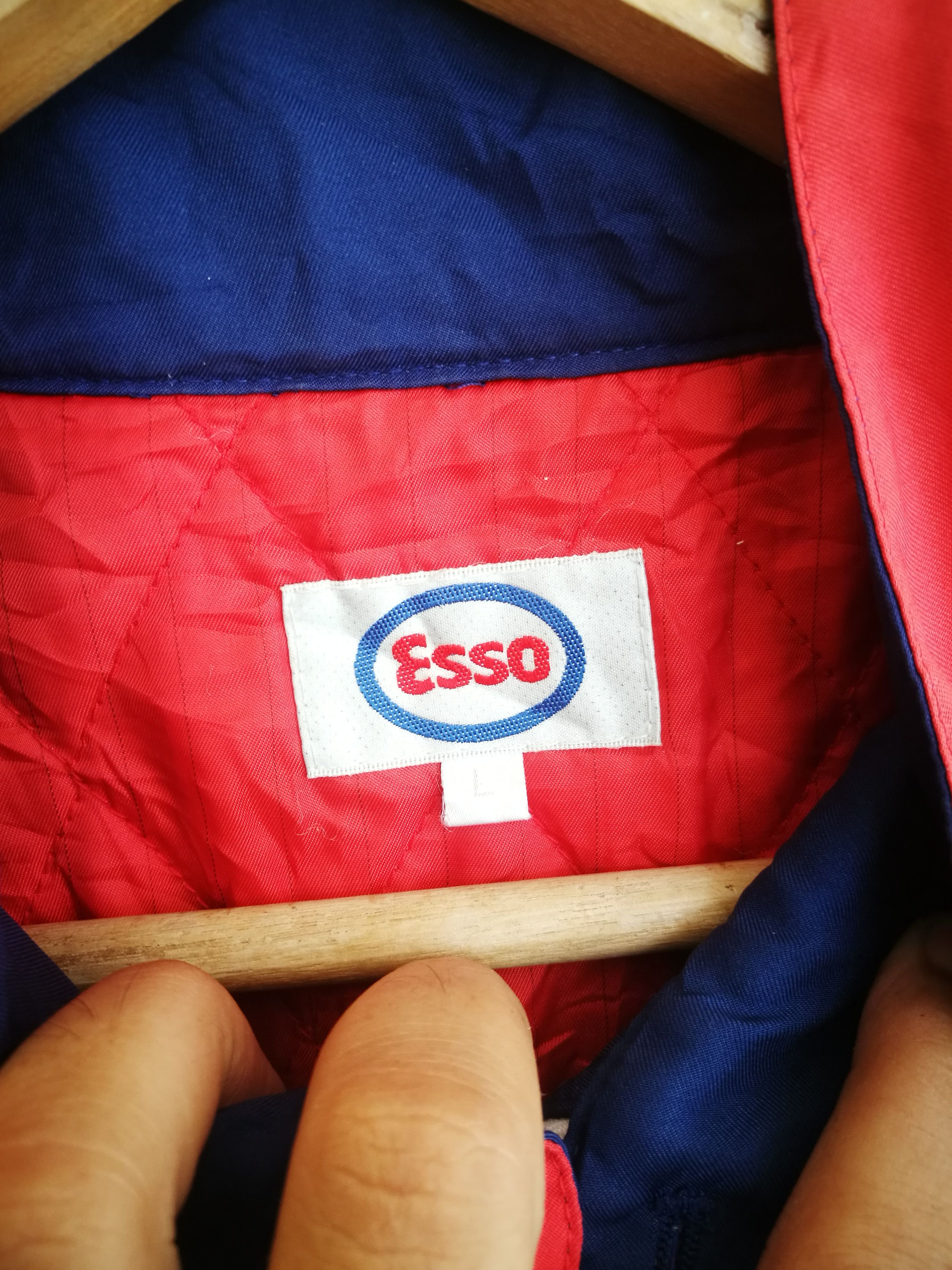 Vintage Distressed ESSO Jacket