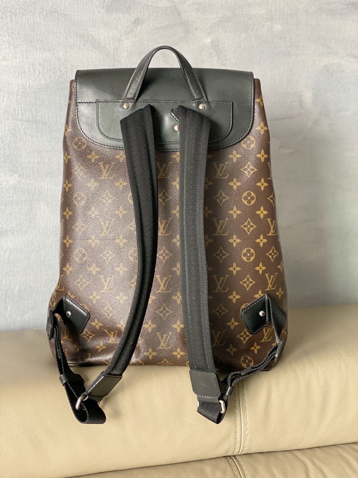 Grailed × Louis Vuitton Louis Vuitton Mocassar Monogram Palk Backpack Size ONE SIZE - 4 Thumbnail
