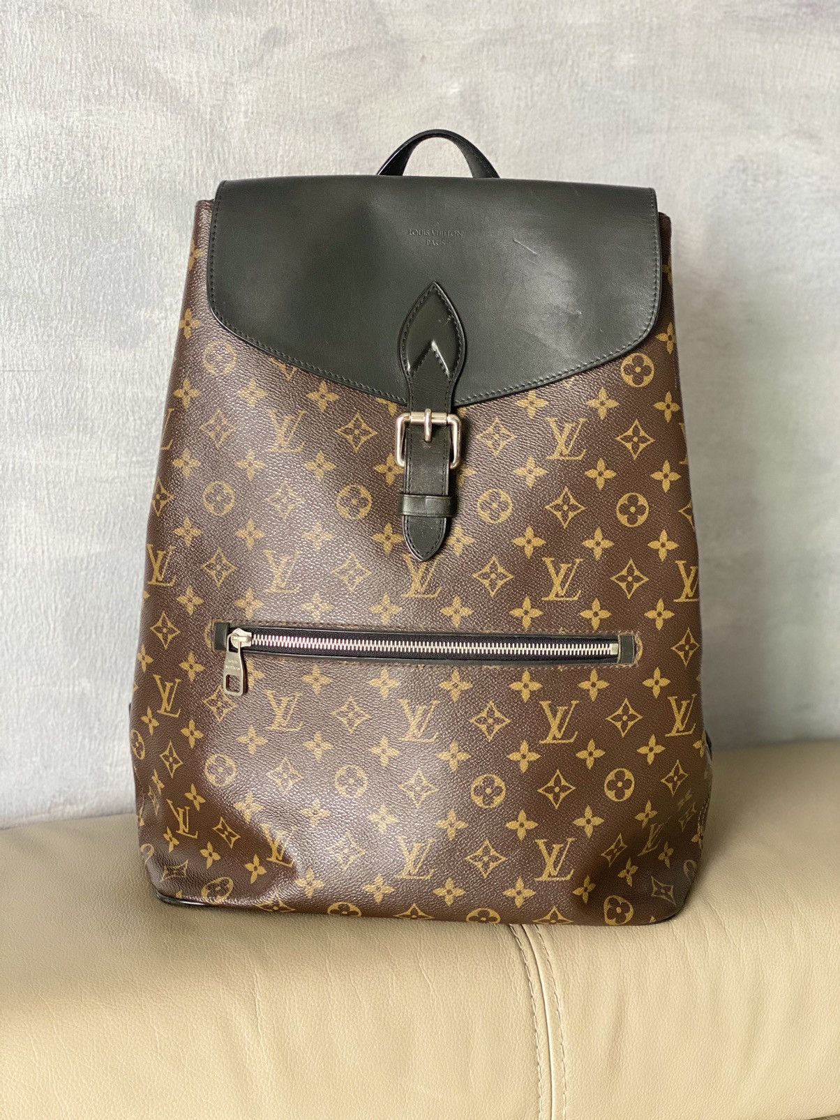 Grailed × Louis Vuitton Louis Vuitton Mocassar Monogram Palk Backpack Size ONE SIZE - 3 Thumbnail