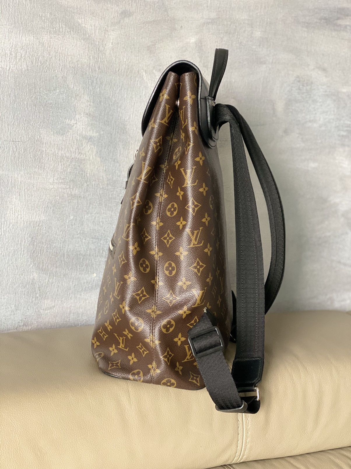 Grailed × Louis Vuitton Louis Vuitton Mocassar Monogram Palk Backpack Size ONE SIZE - 5 Thumbnail