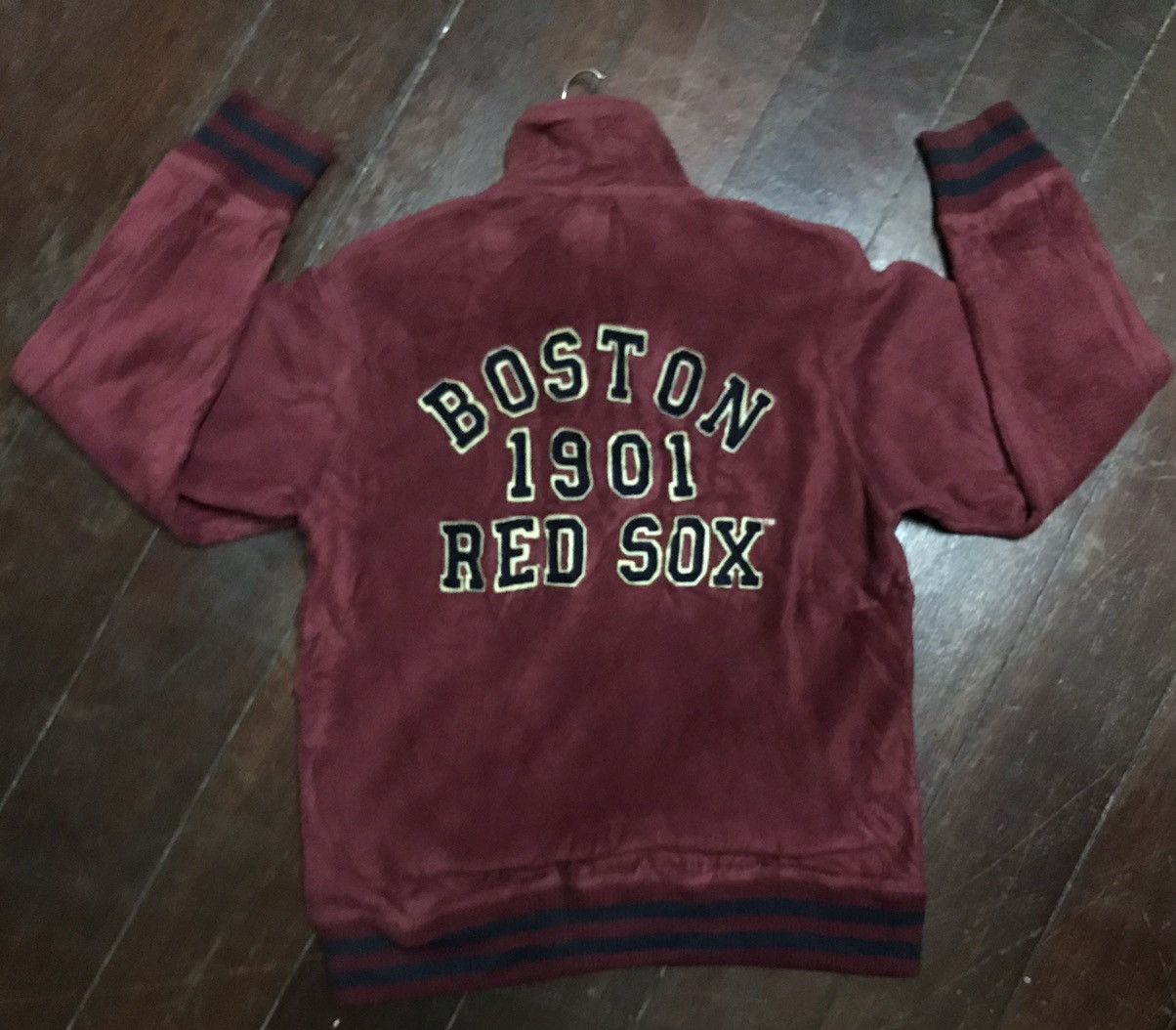 MLB × Uniqlo Mlb Boston x Uniqlo half zipper fleece Size US L / EU 52-54 / 3 - 2 Thumbnail