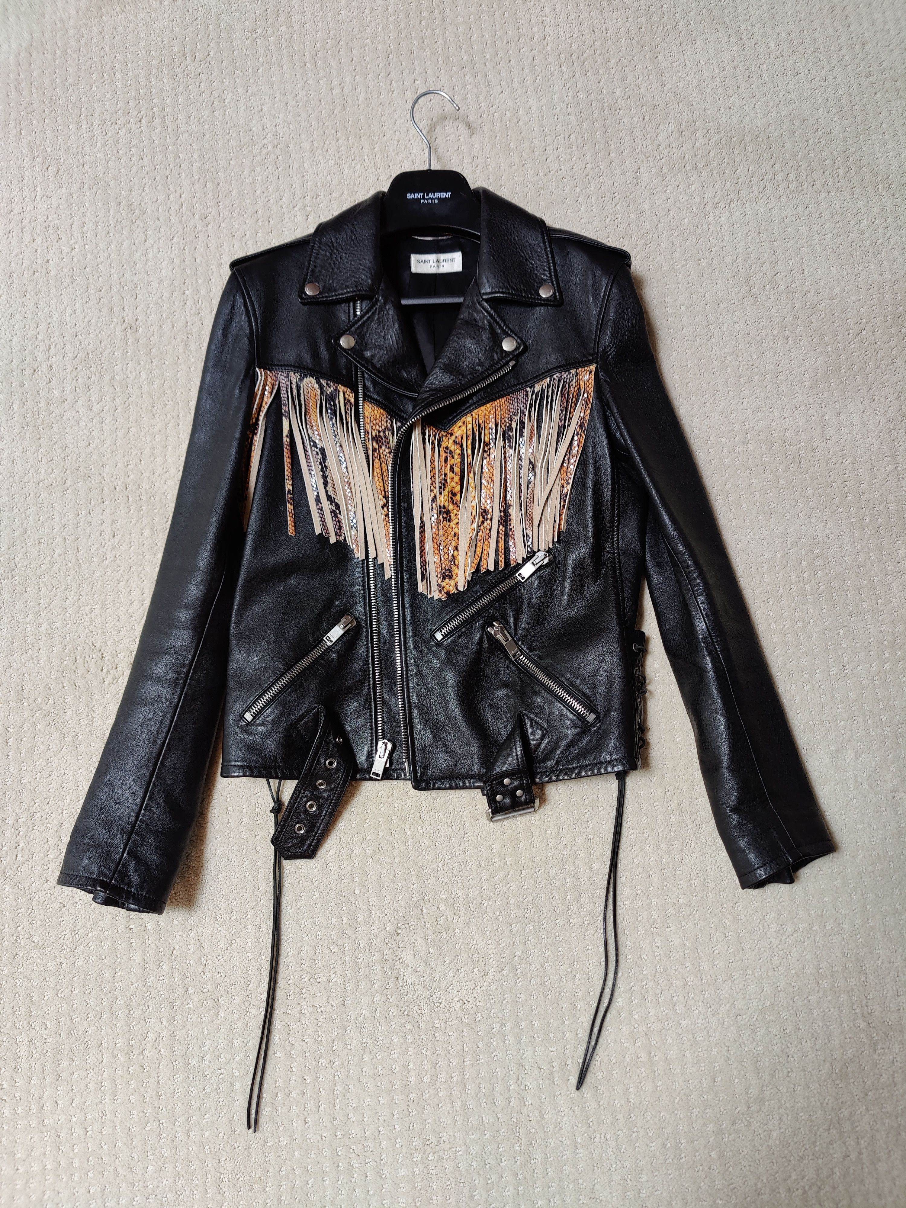 SAINT LAURENT PARIS  swallow tail jacket