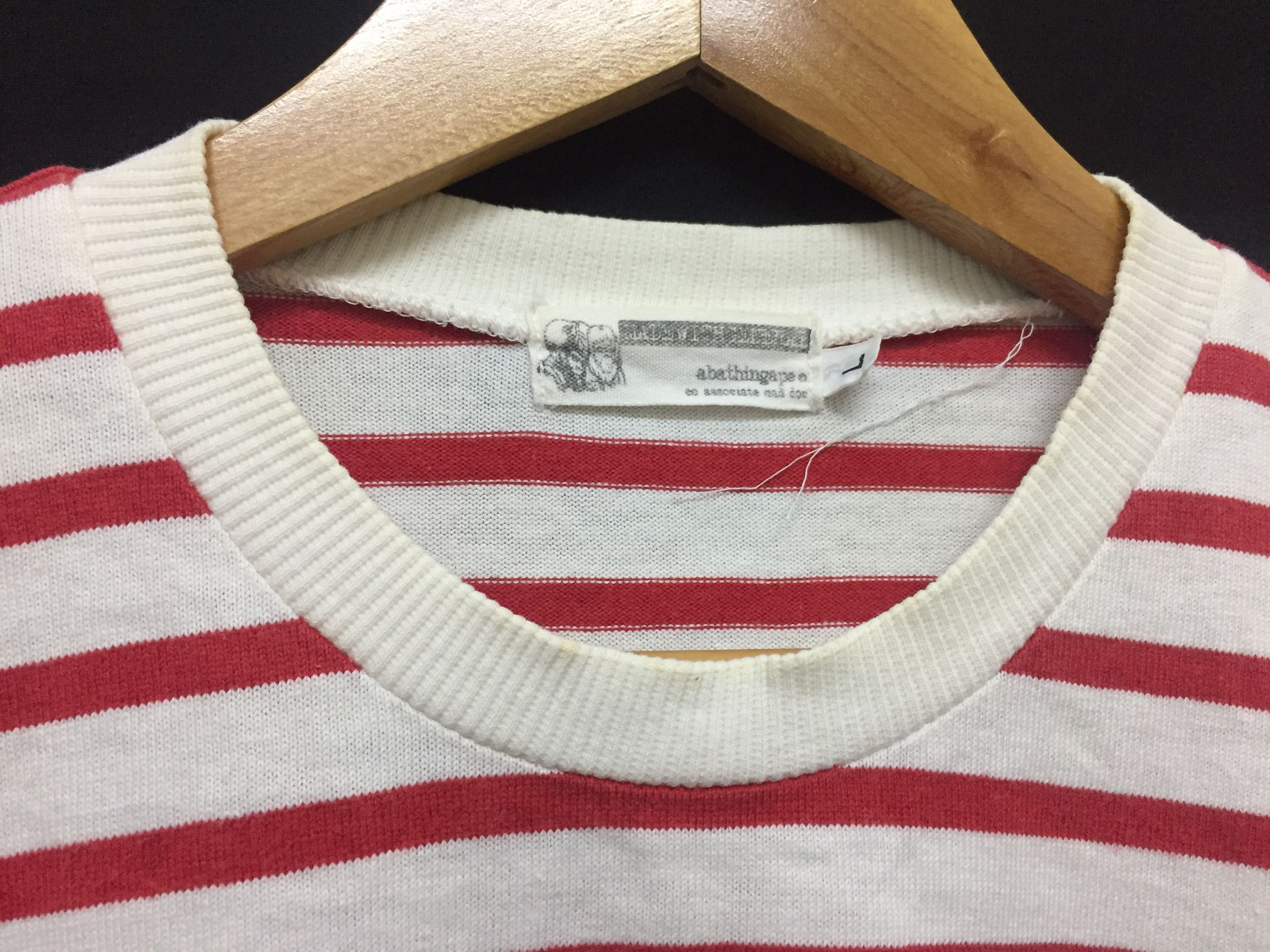 Bape 1999 Bape Striped Size US L / EU 52-54 / 3 - 7 Thumbnail