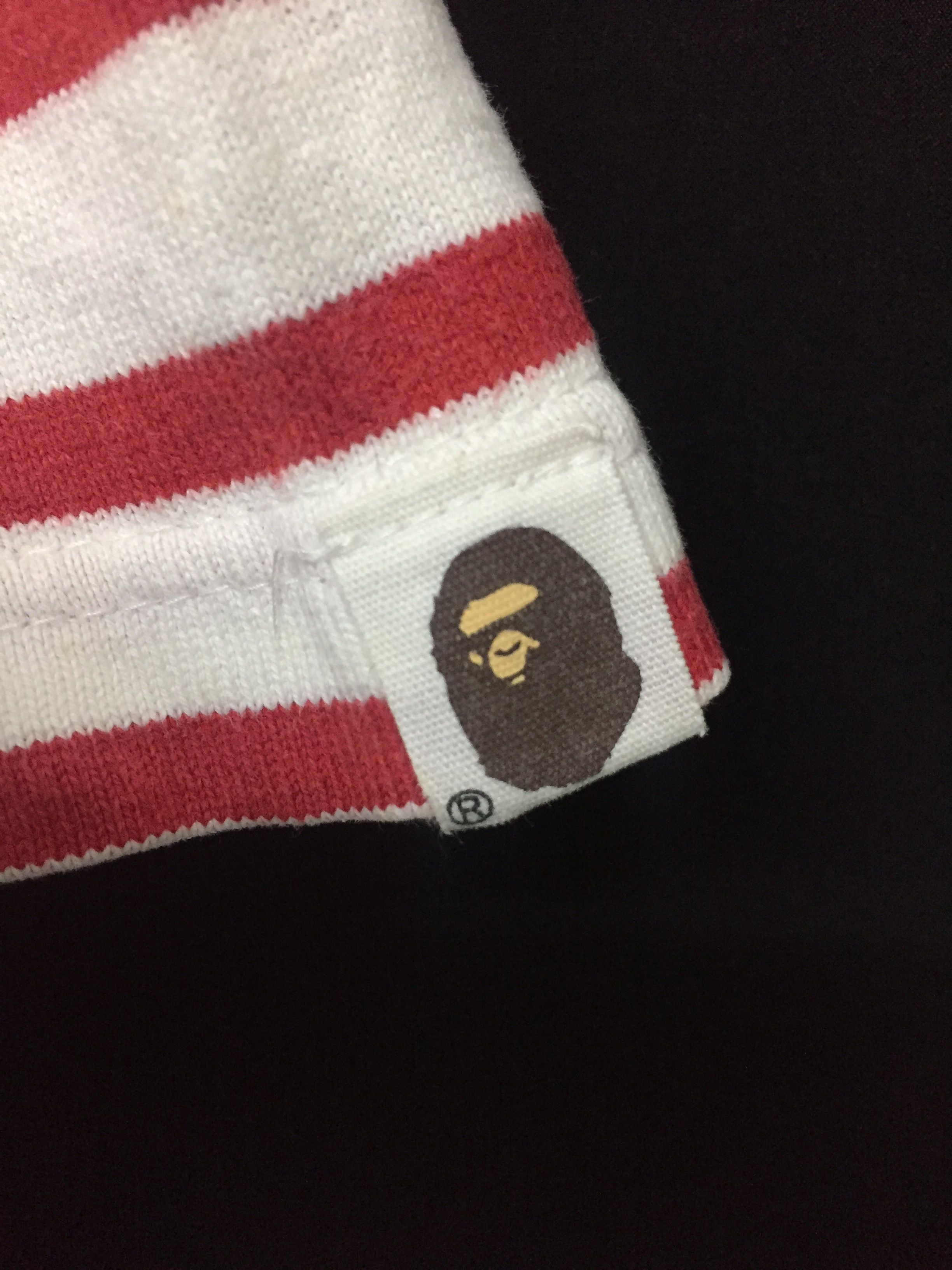 Bape 1999 Bape Striped Size US L / EU 52-54 / 3 - 5 Thumbnail