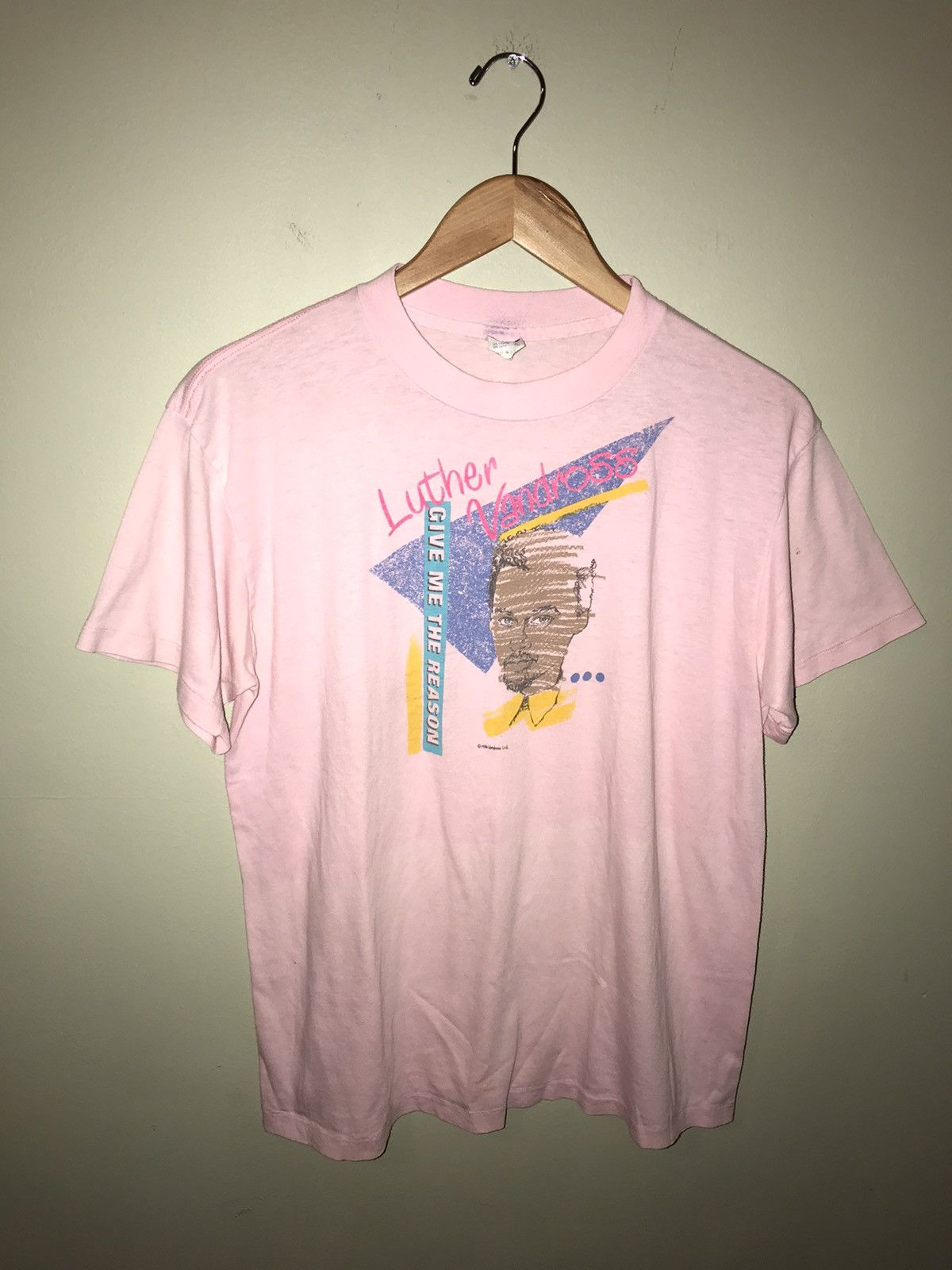 Vintage Vintage 80’s Luther Vandross Paper Thin Tee Shirt | Grailed