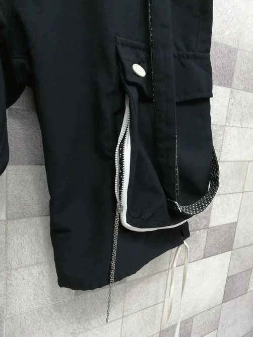 Japanese Brand RAGOUT Punk Gothic Suspenders Short Pants Size US 32 / EU 48 - 4 Thumbnail