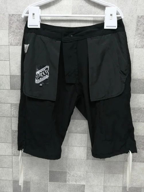 Japanese Brand RAGOUT Punk Gothic Suspenders Short Pants Size US 32 / EU 48 - 11 Thumbnail