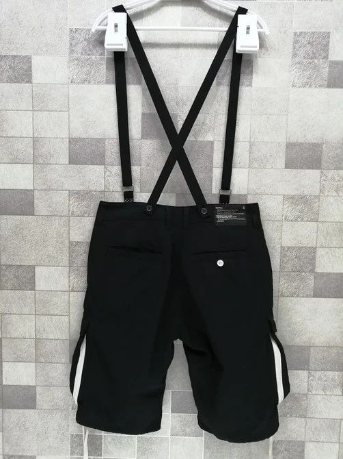 Japanese Brand RAGOUT Punk Gothic Suspenders Short Pants Size US 32 / EU 48 - 1 Thumbnail